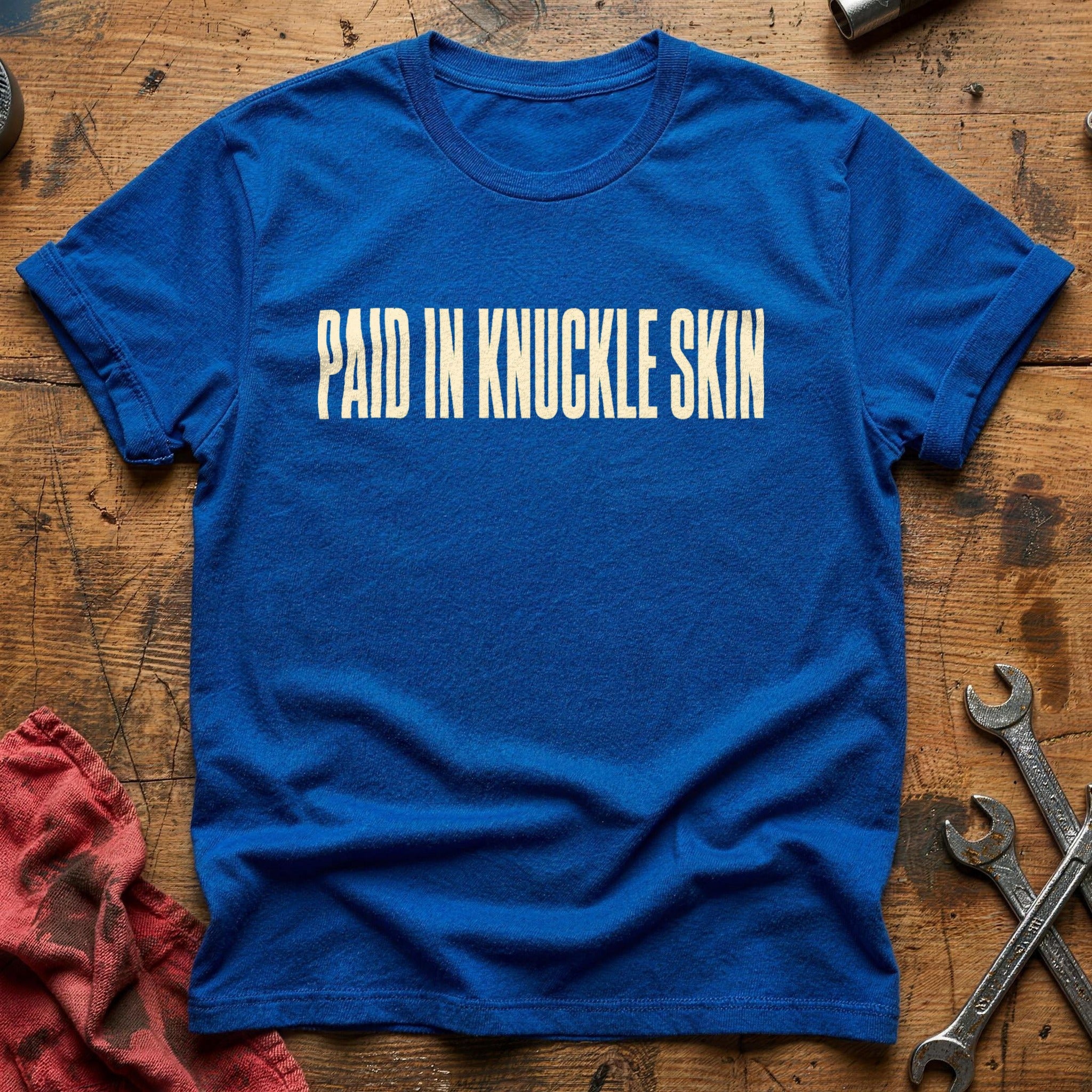 Paid in Knuckle Skin T-Shirt - Royal