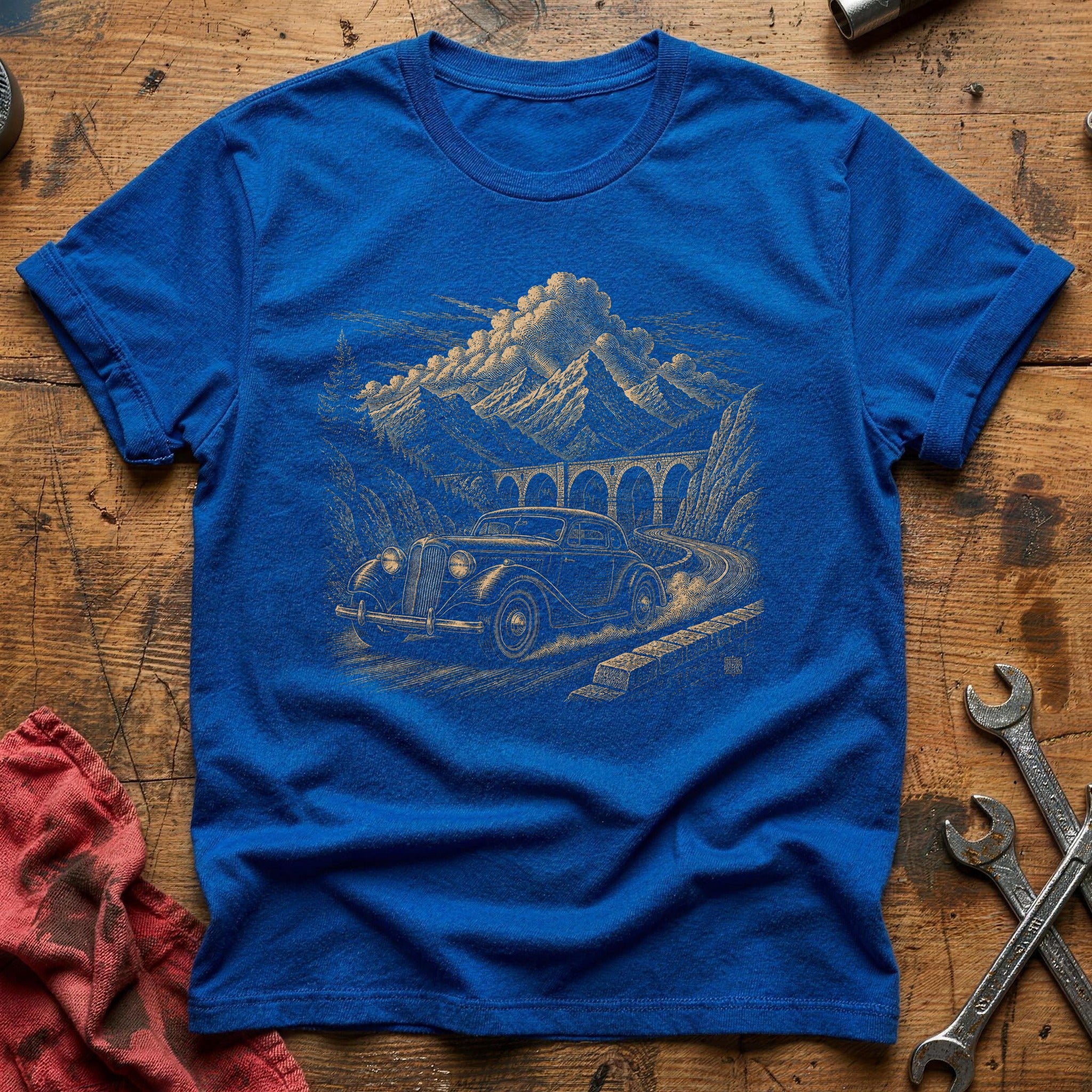 Alpine Coupe Run T-Shirt - Royal