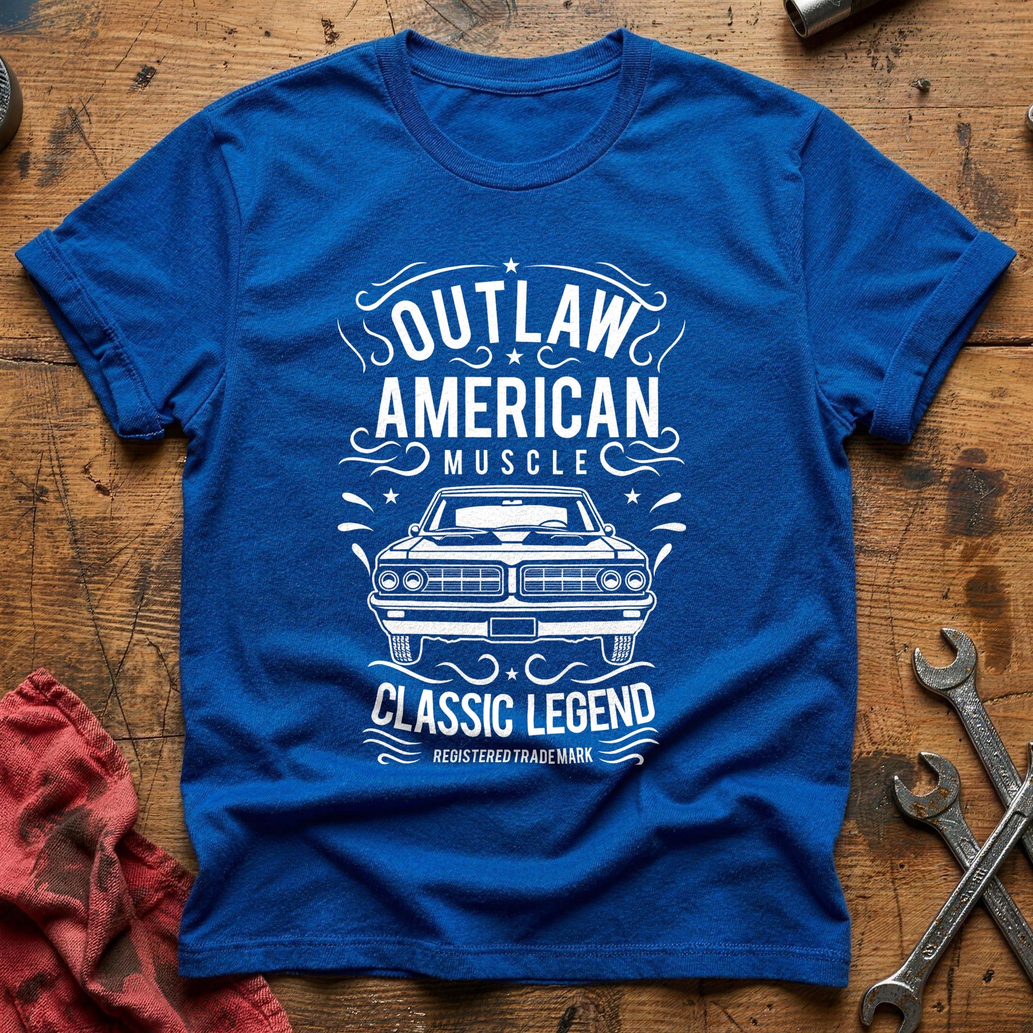 American muscle T-Shirt - Royal