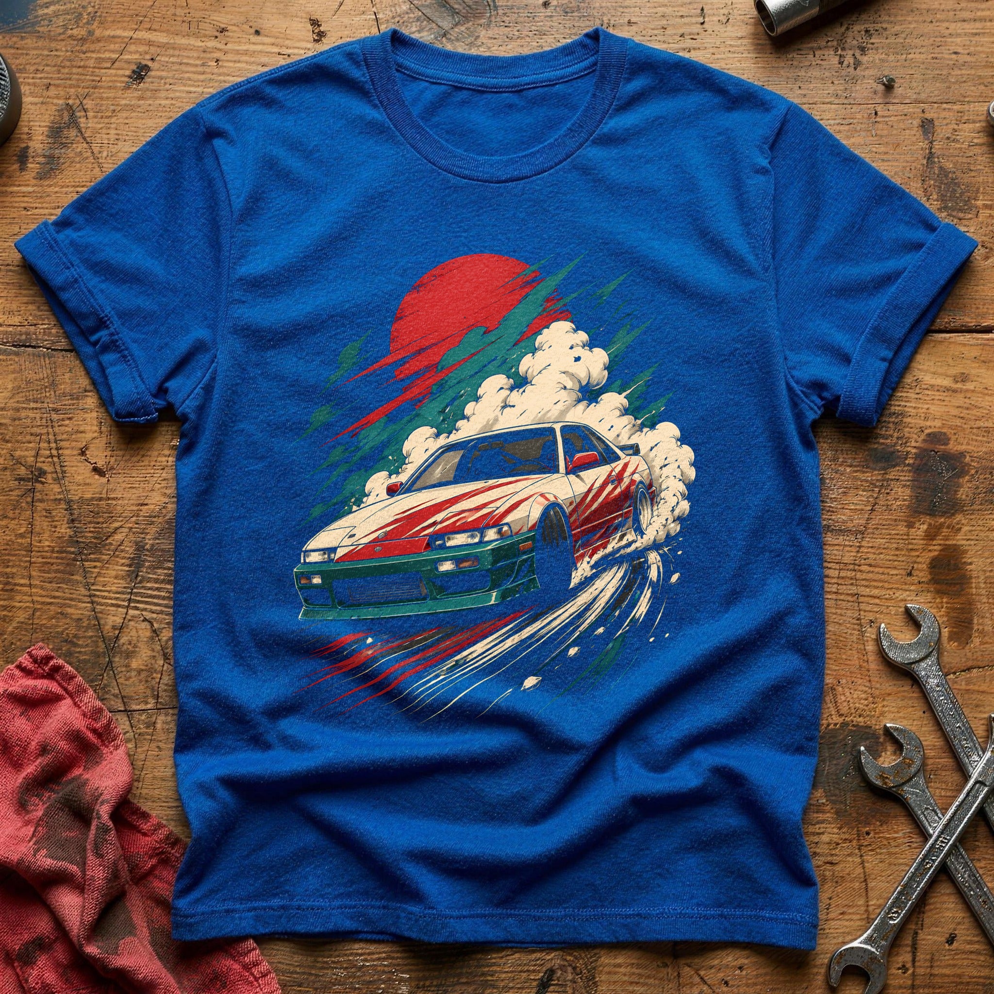 Anime Drift 25 T-Shirt - Royal