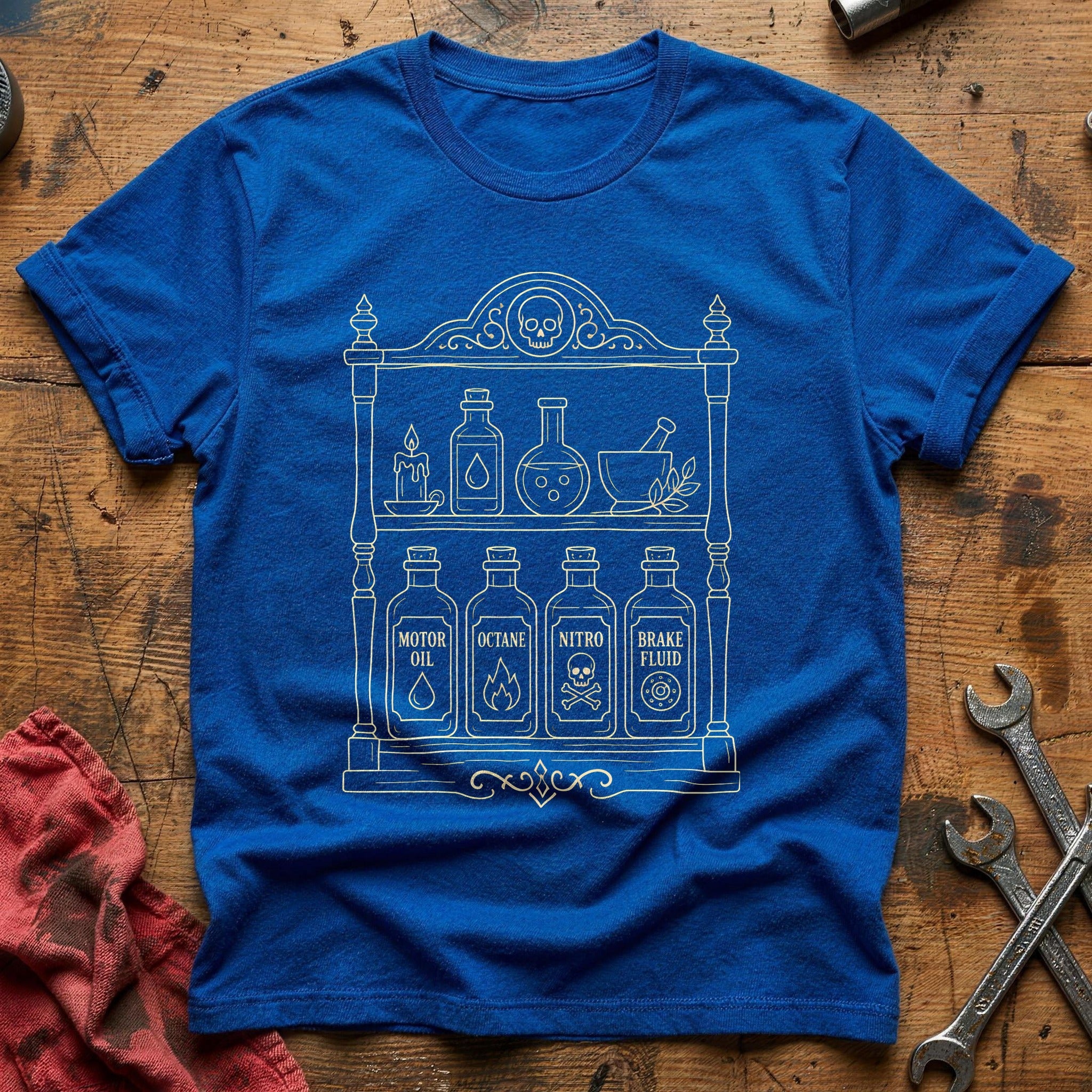 Apothecary Fluids 41 T-Shirt - Royal