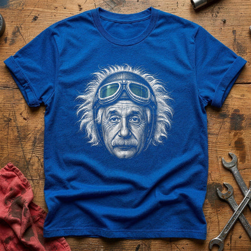Aviator Philosopher T-Shirt - Royal