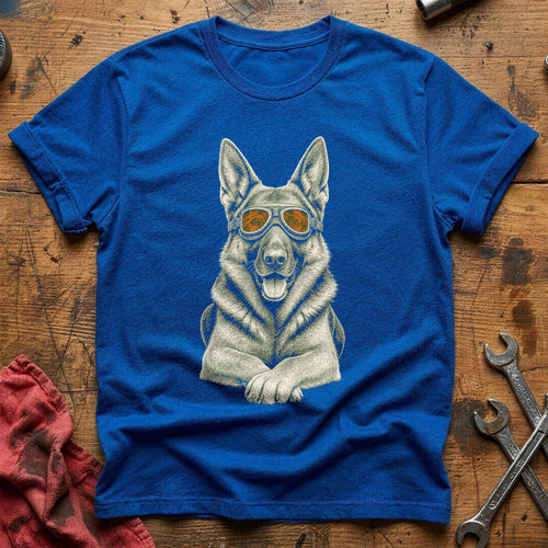 Aviator Shepherd T-Shirt - Royal