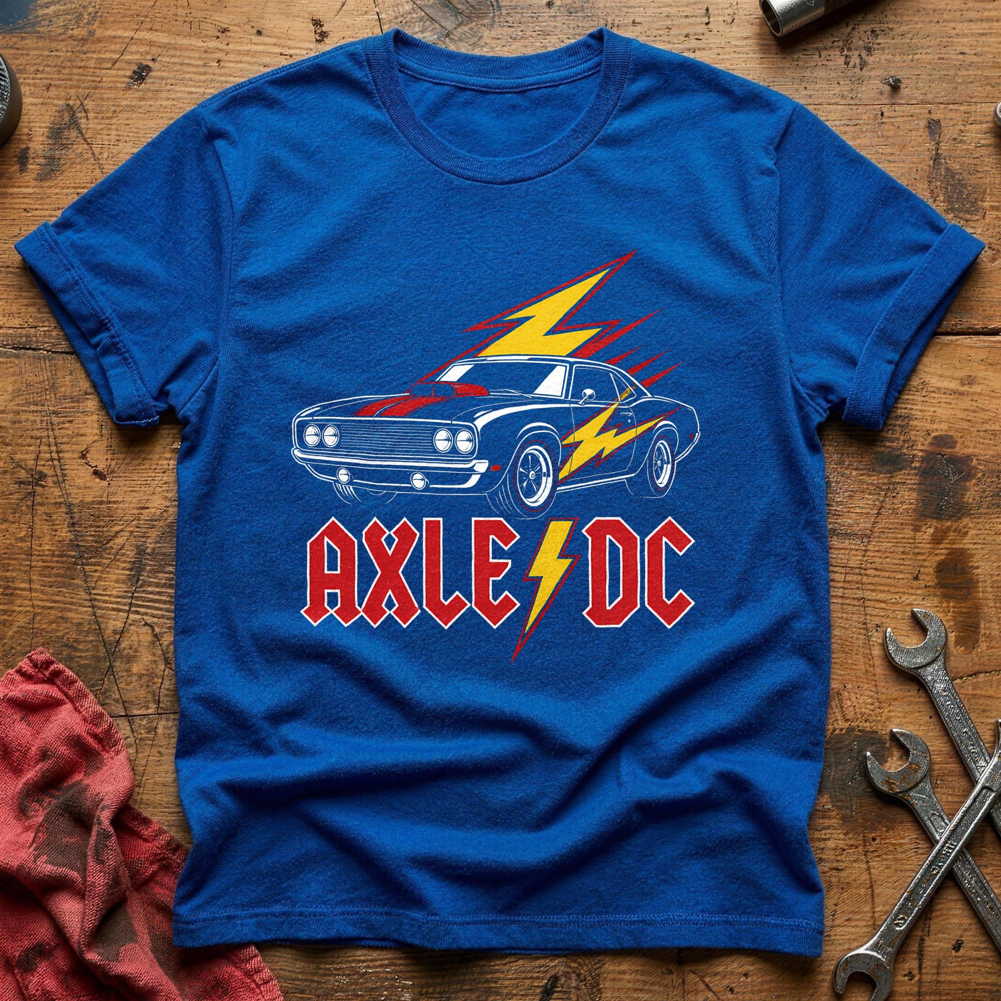 Axle & Volts T-Shirt - Royal
