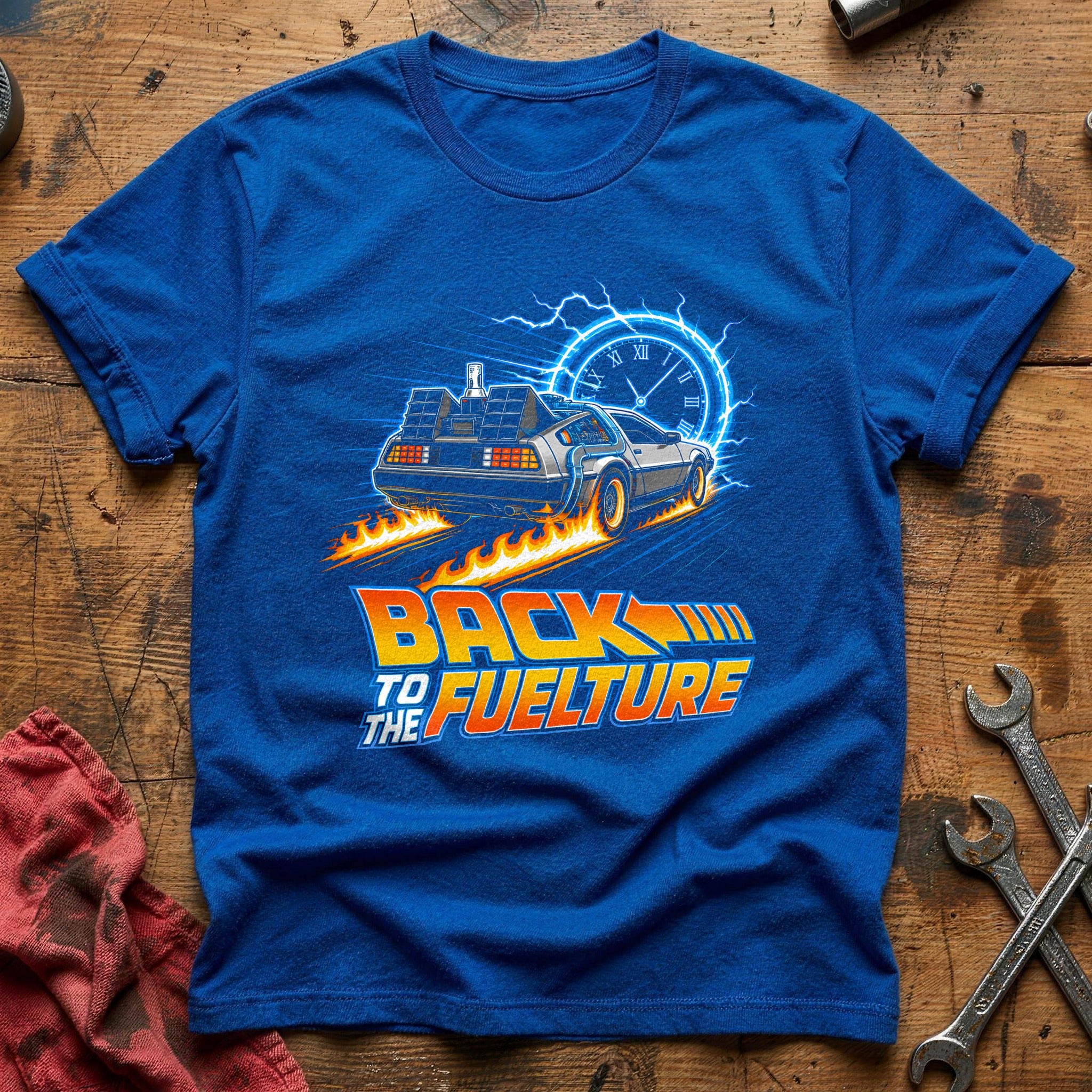 Back To The Fuelture 56 T-Shirt - Royal