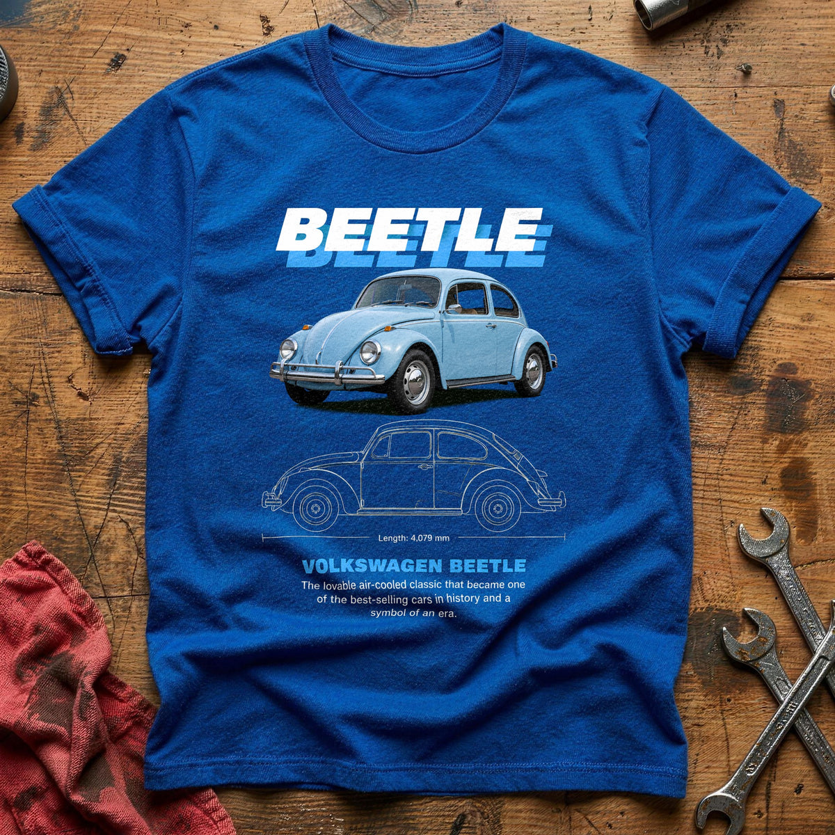 Beetle 49 T-Shirt - Royal