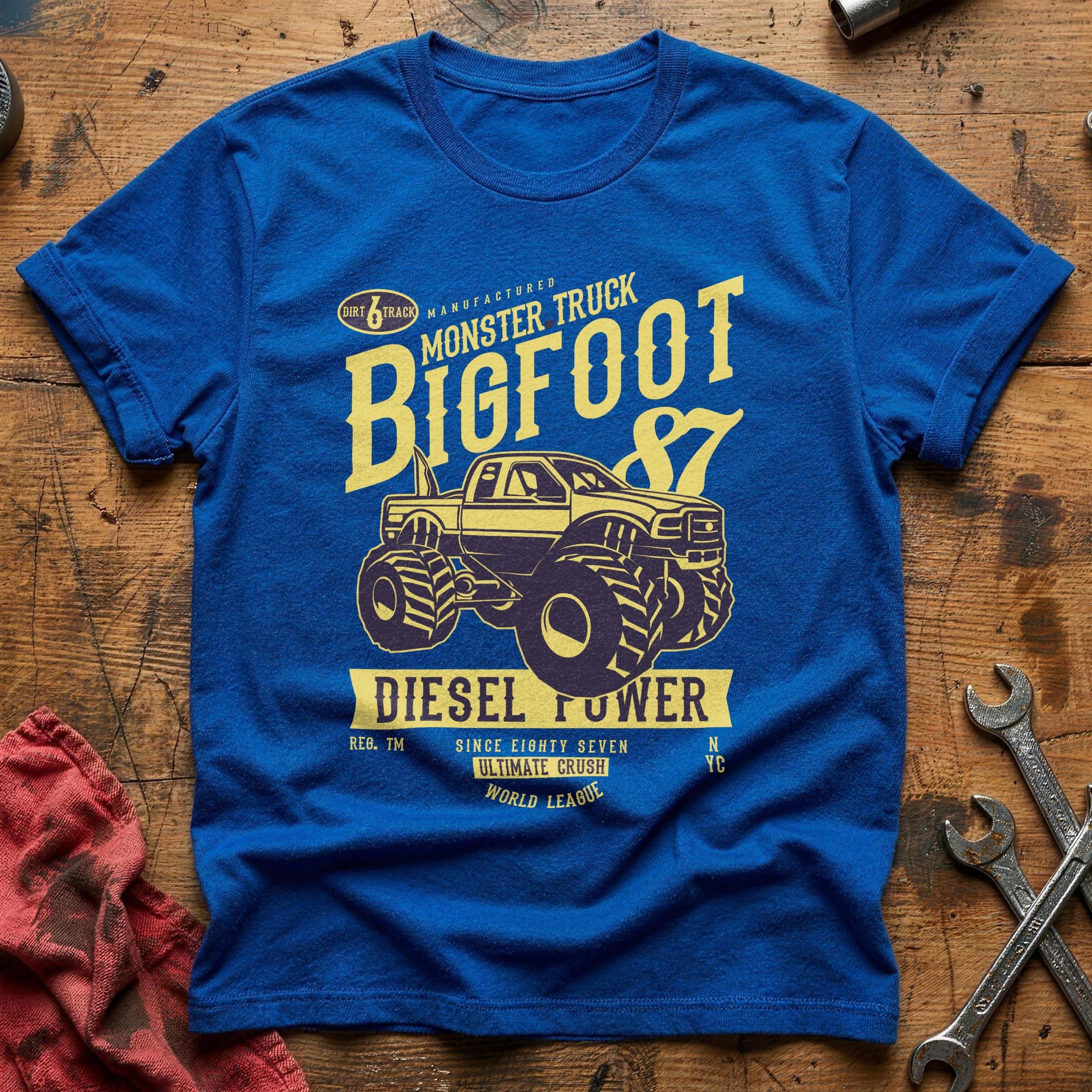 Big foot T-Shirt - Royal
