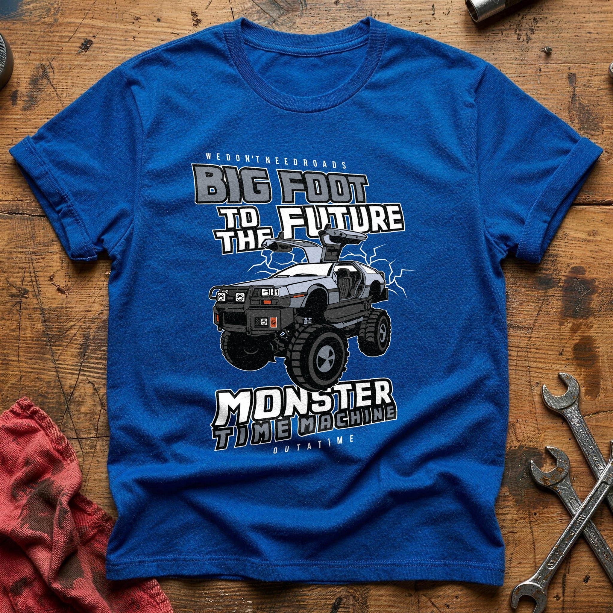 Big foot monster truck T-Shirt - Royal