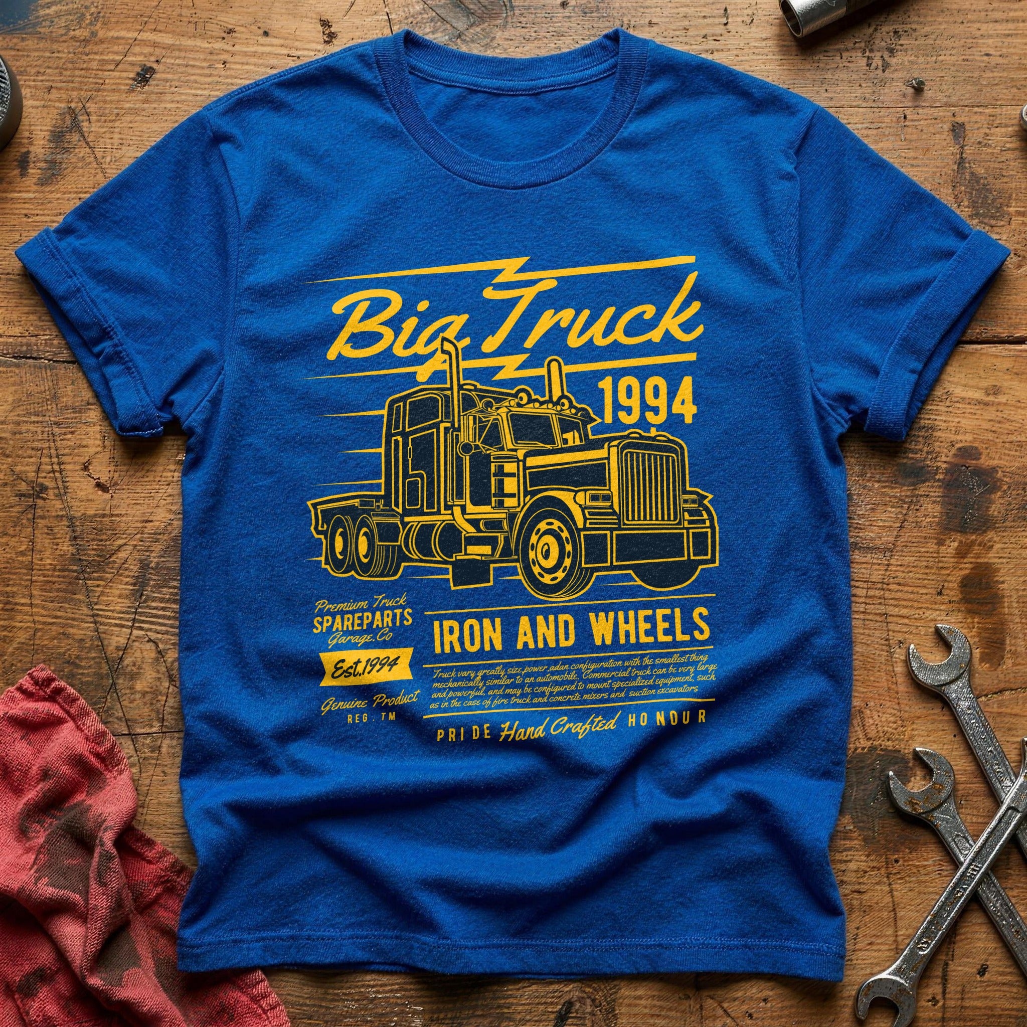 Big truck T-Shirt - Royal
