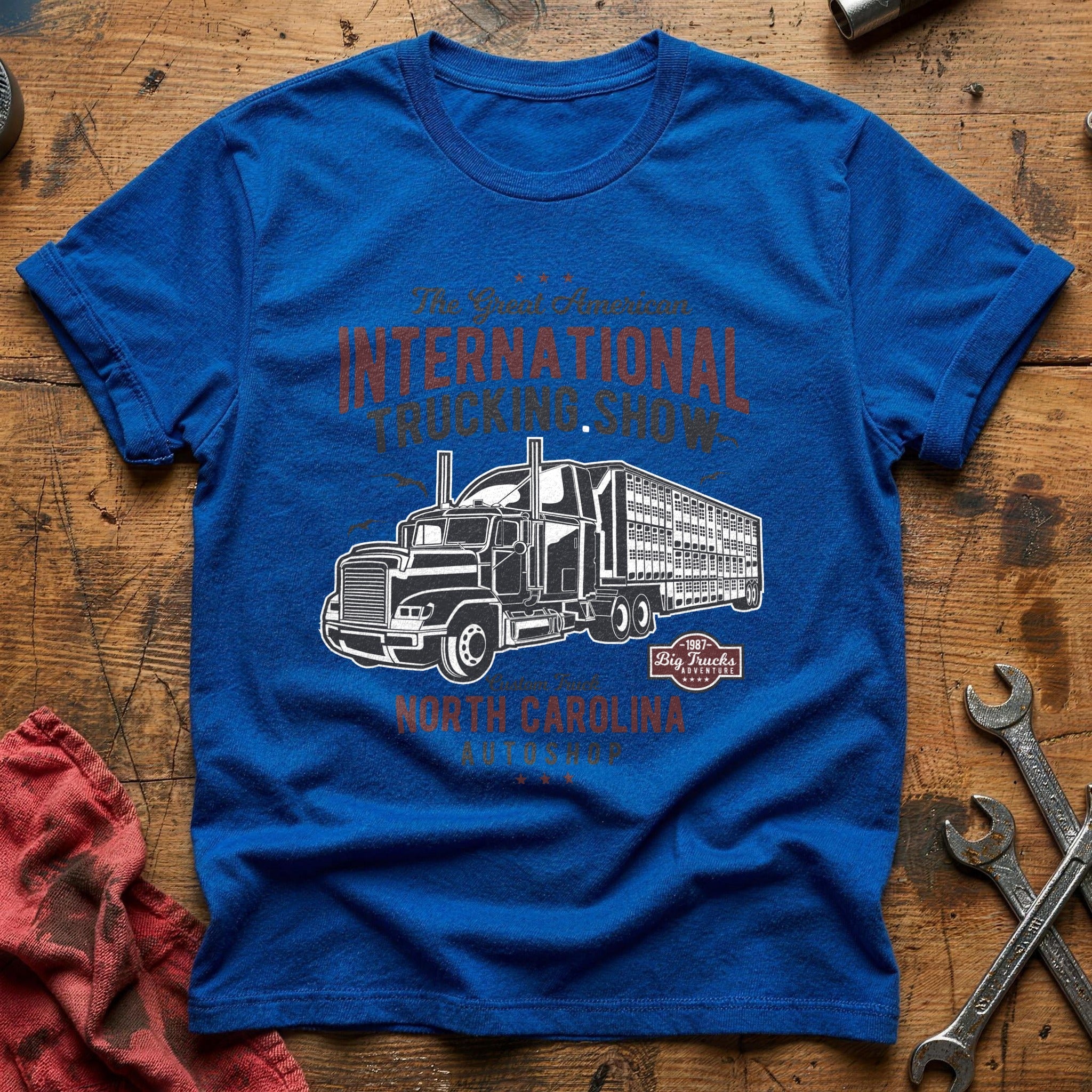 Big truck 1 T-Shirt - Royal