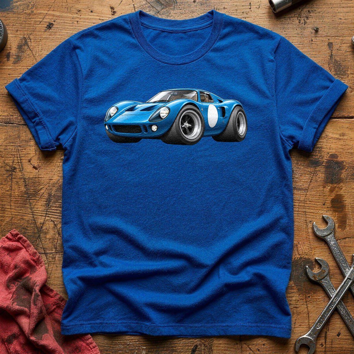 Blue GT Coupe 76 T-Shirt - Royal