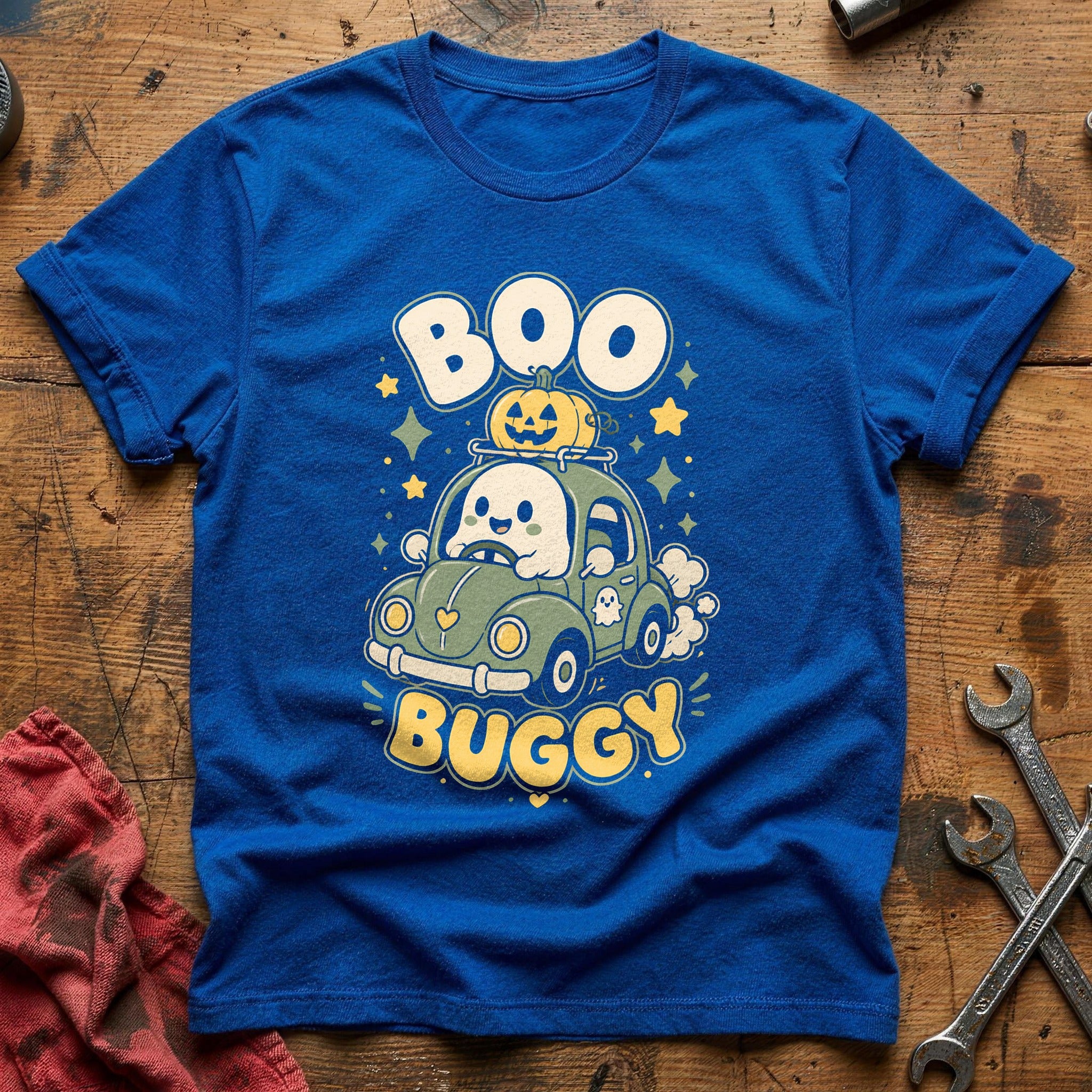 Boo Buggy Kawaii 11 T-Shirt - Royal