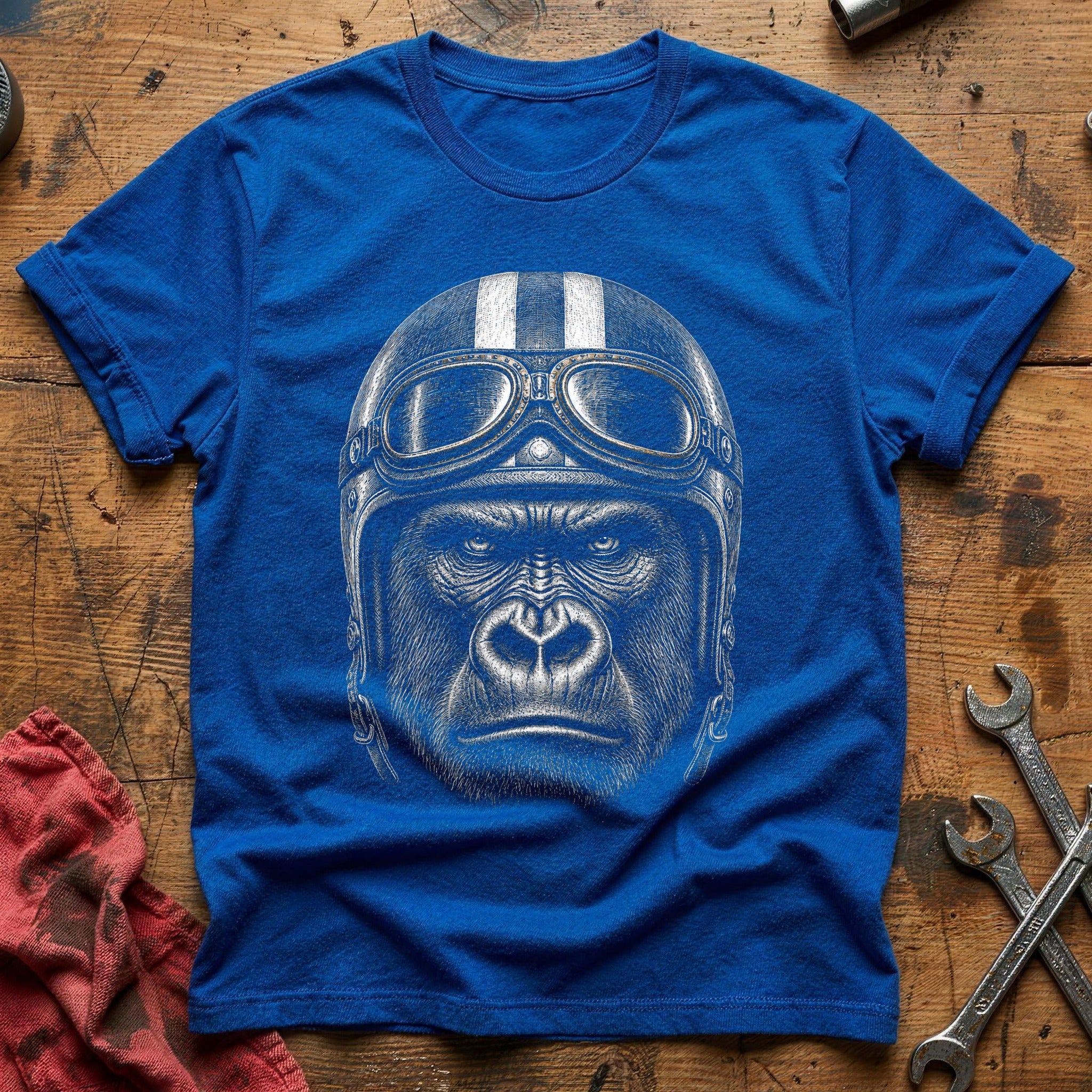 Brass Goggles Grind T-Shirt - Royal