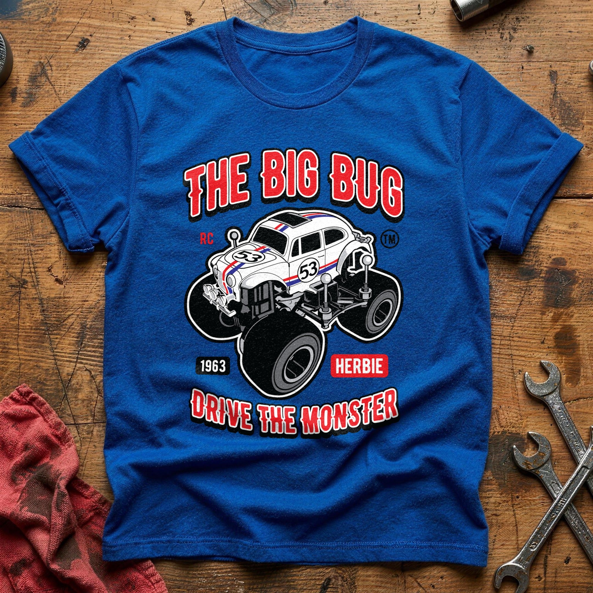 Bug monster truck T-Shirt - Royal