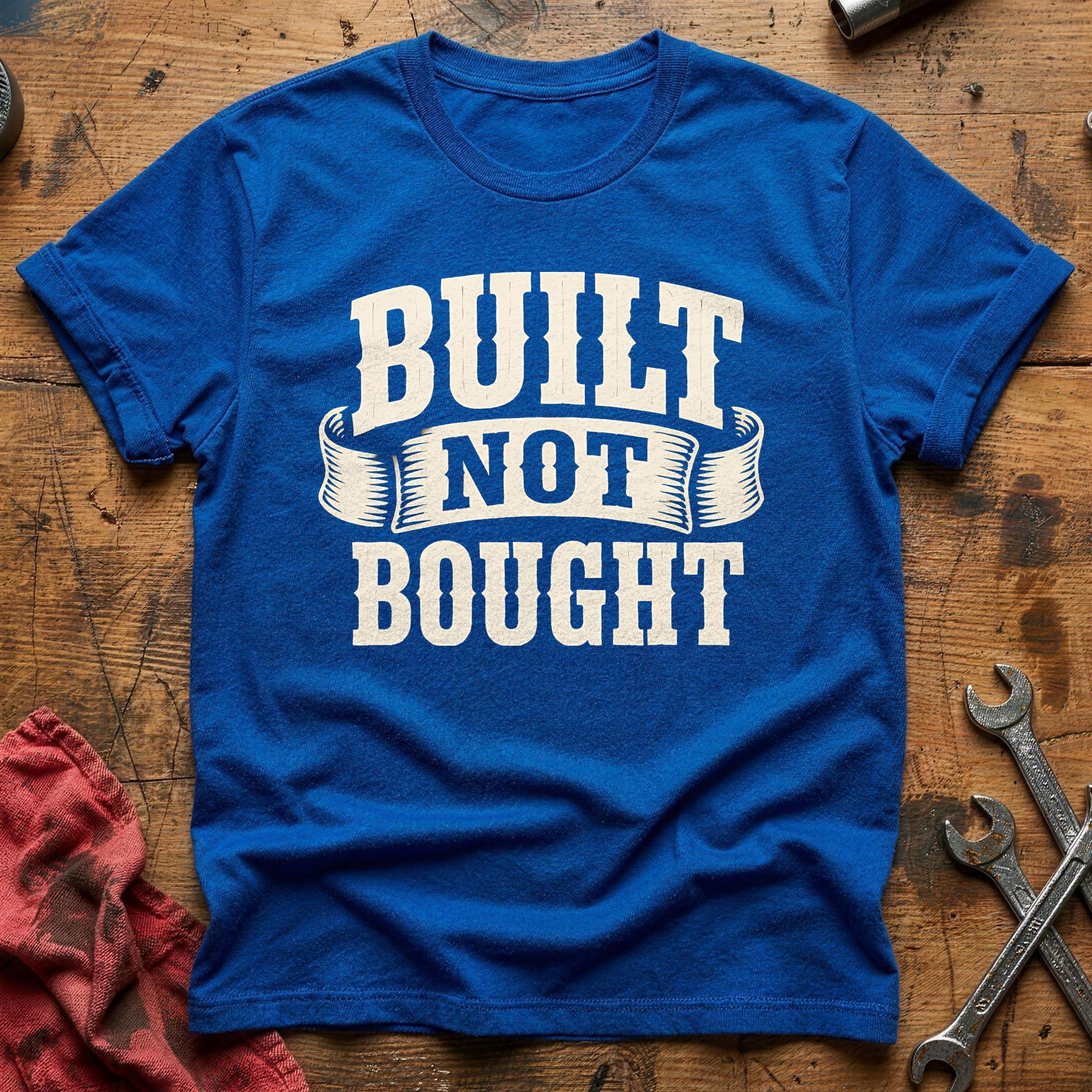 Built Not Bought 45 T-Shirt - Royal