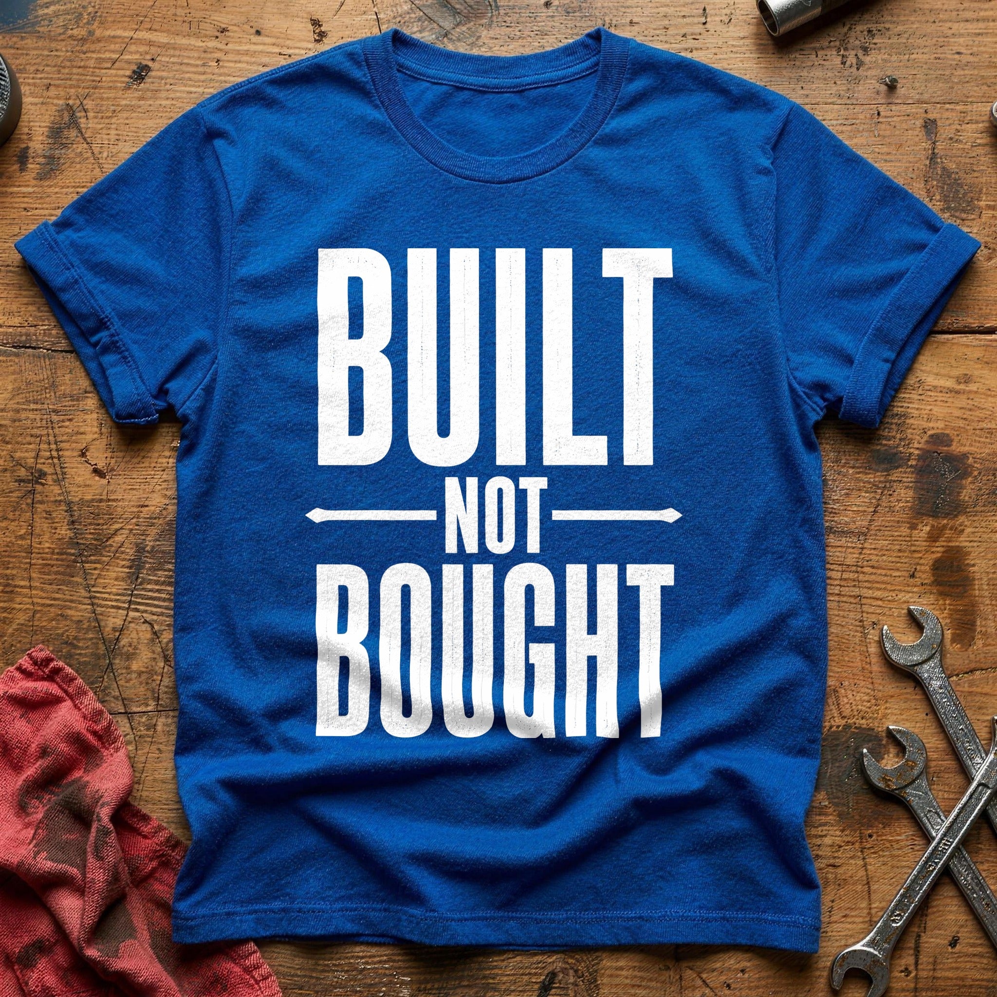 Built Not Bought 46 T-Shirt - Royal