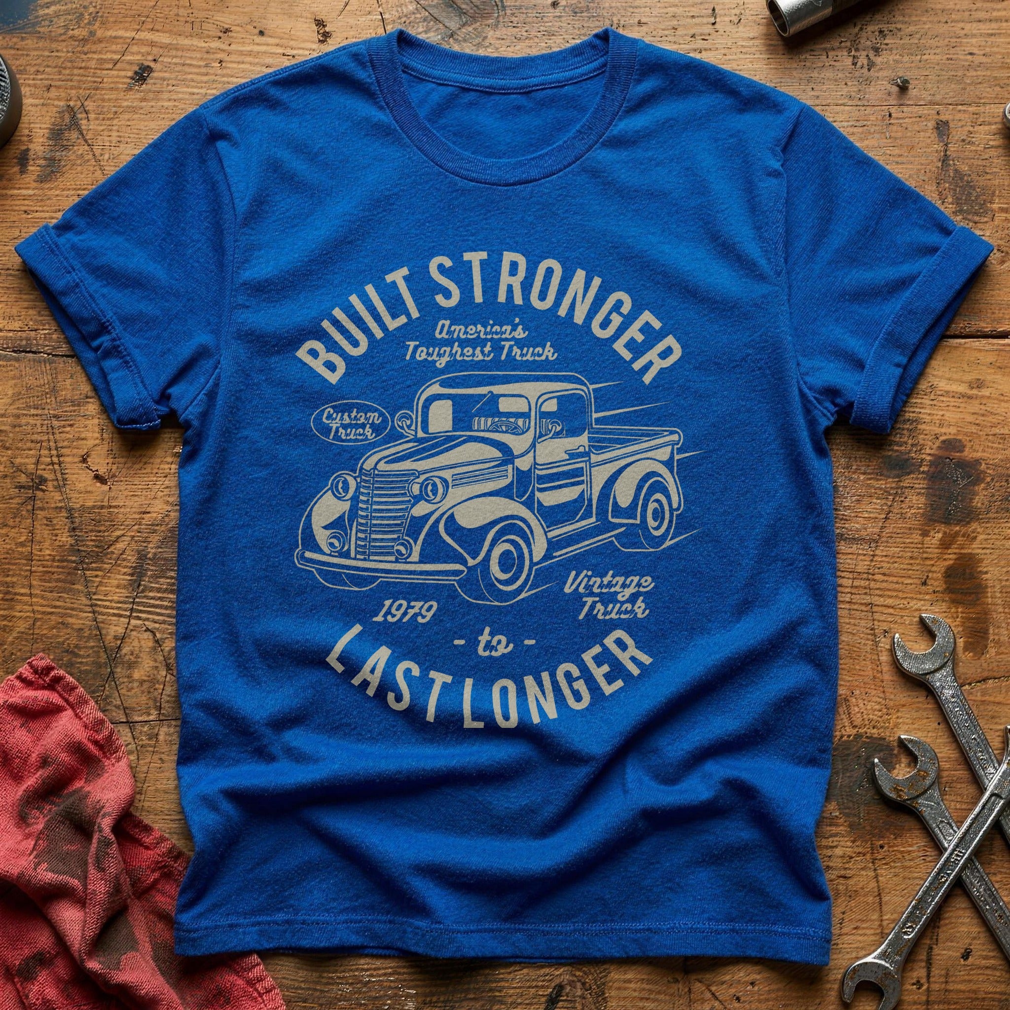 Built stronger 3 T-Shirt - Royal