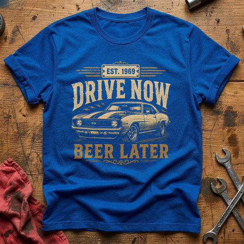 Built & Parked T-Shirt - Royal