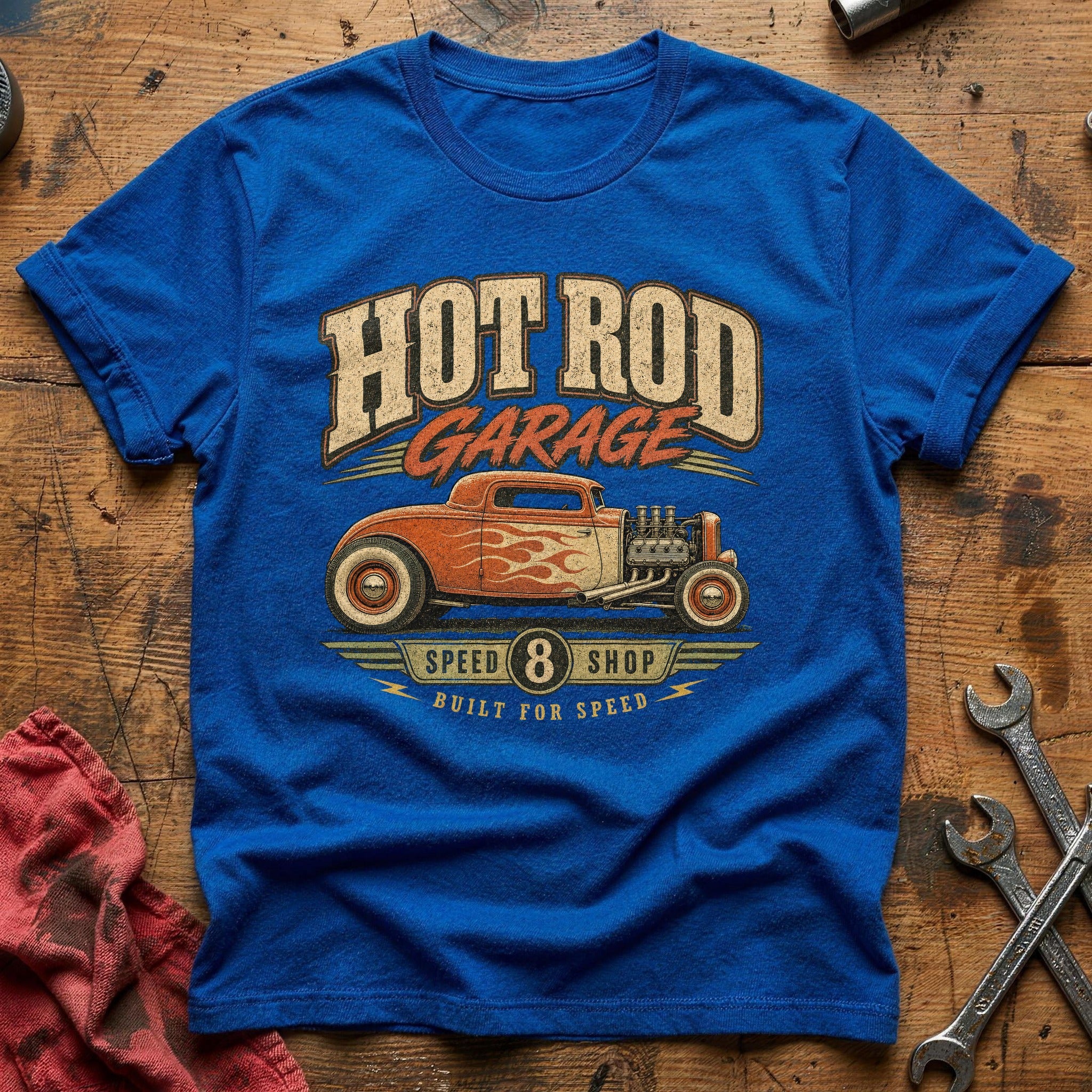Built for Speed T-Shirt - Royal