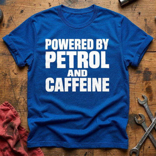 Caffeine Fueled T-Shirt - Royal