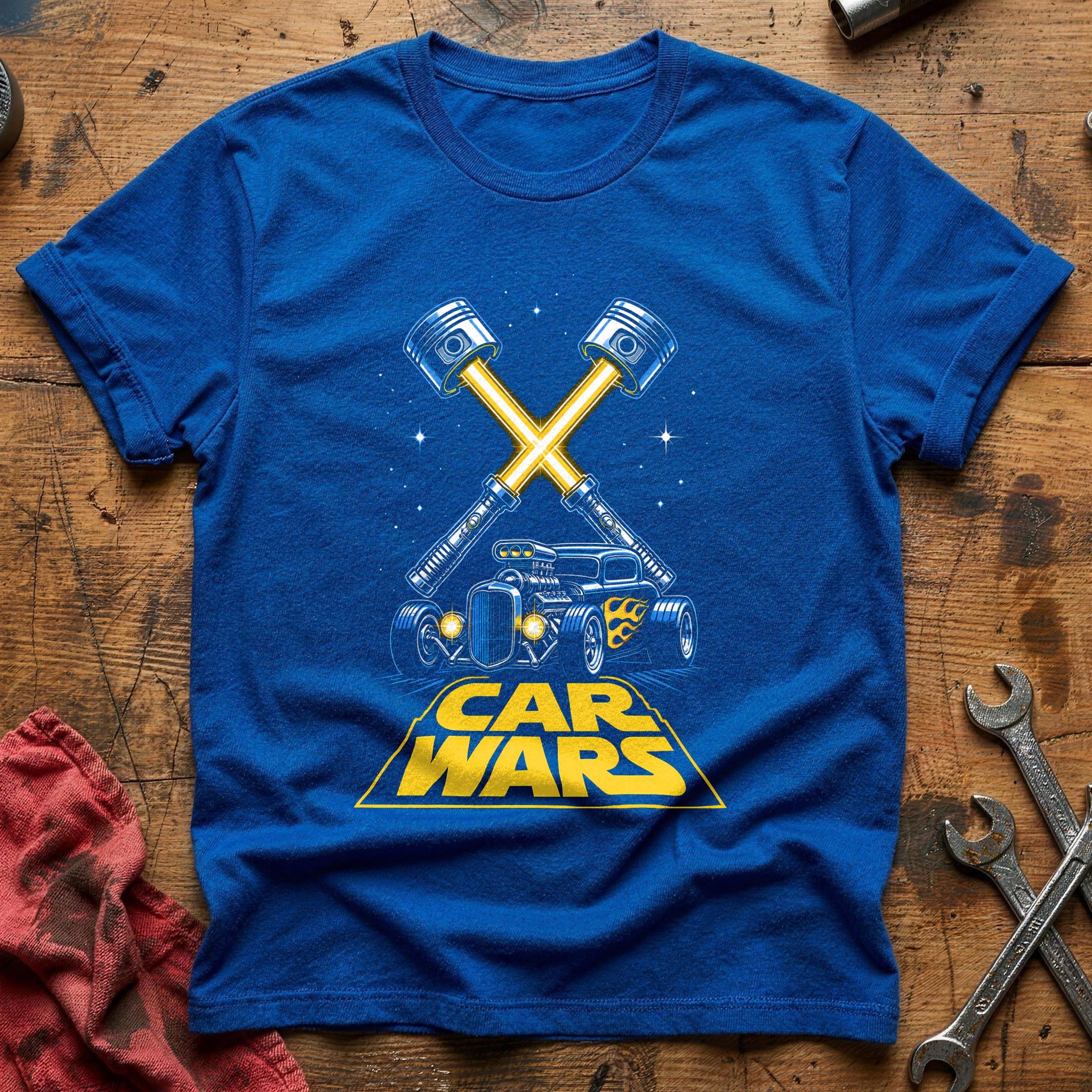 Car Wars 19 T-Shirt - Royal