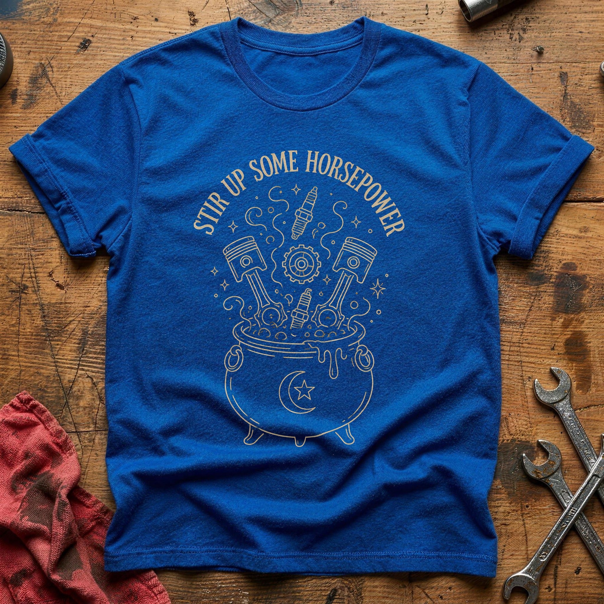 Cauldron Horsepower 85 T-Shirt - Royal