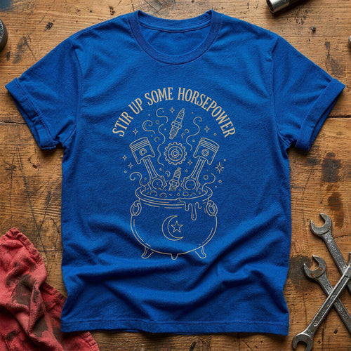 Cauldron Horsepower 85 T-Shirt - Royal