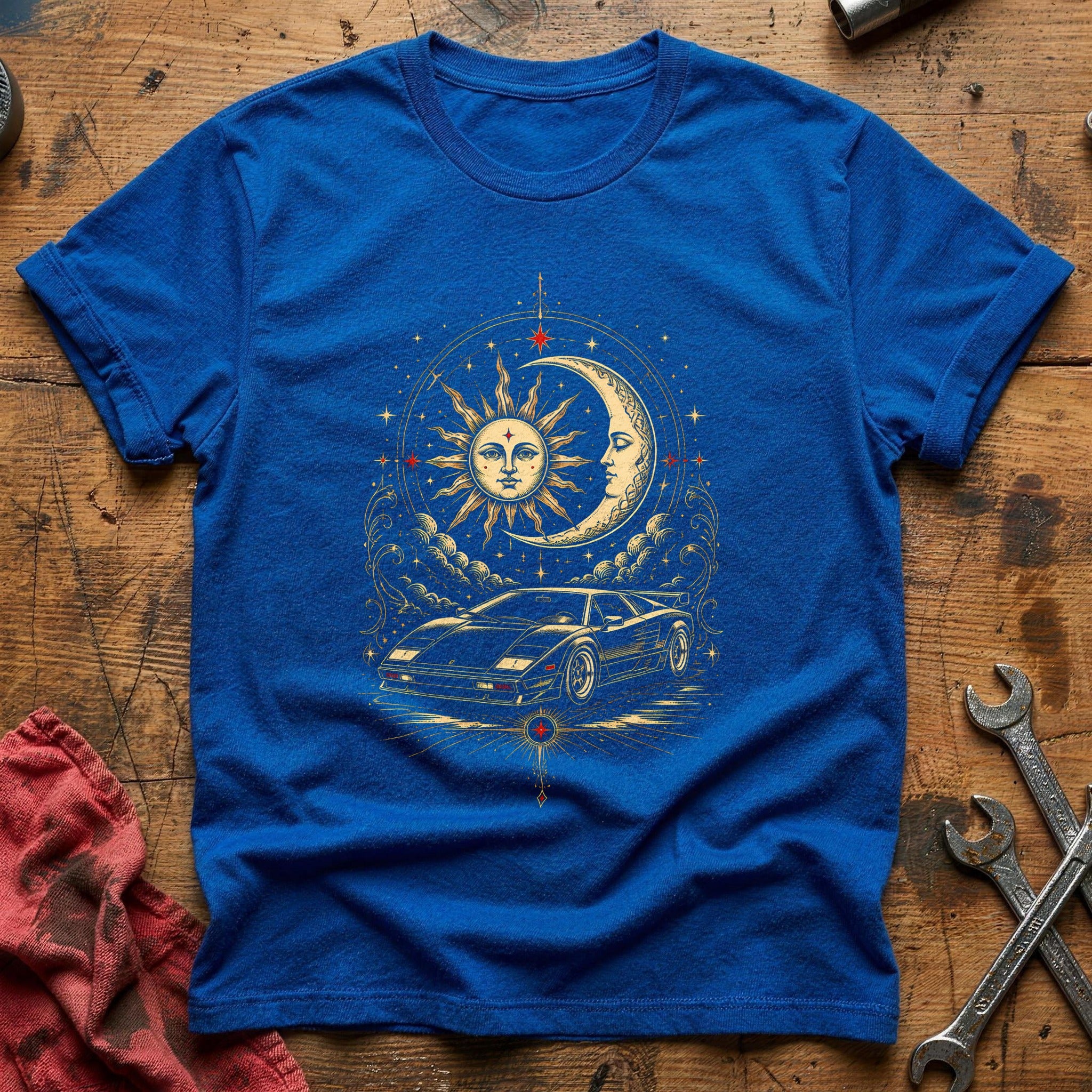 Celestial Racer T-Shirt - Royal