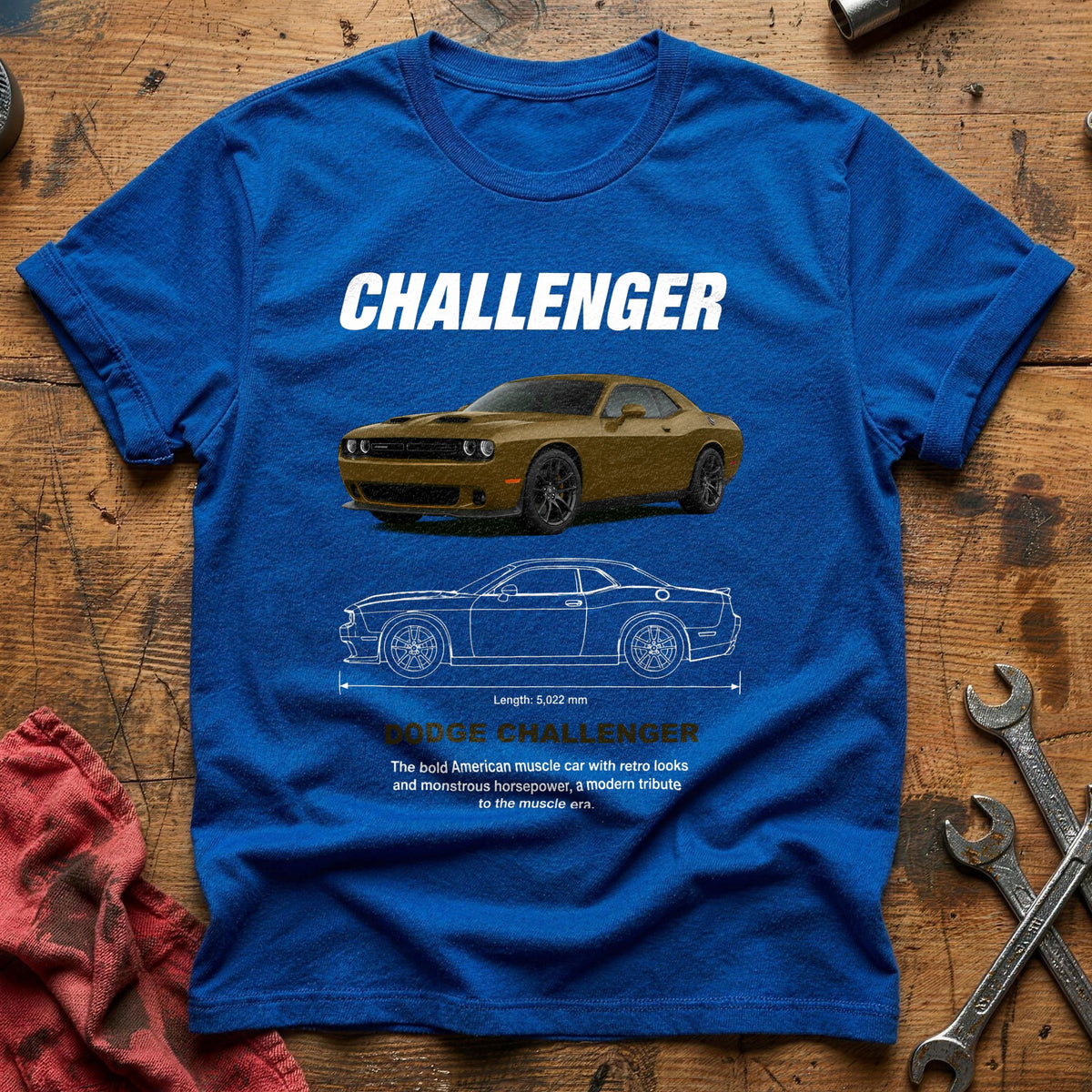 Challenger 65 T-Shirt - Royal