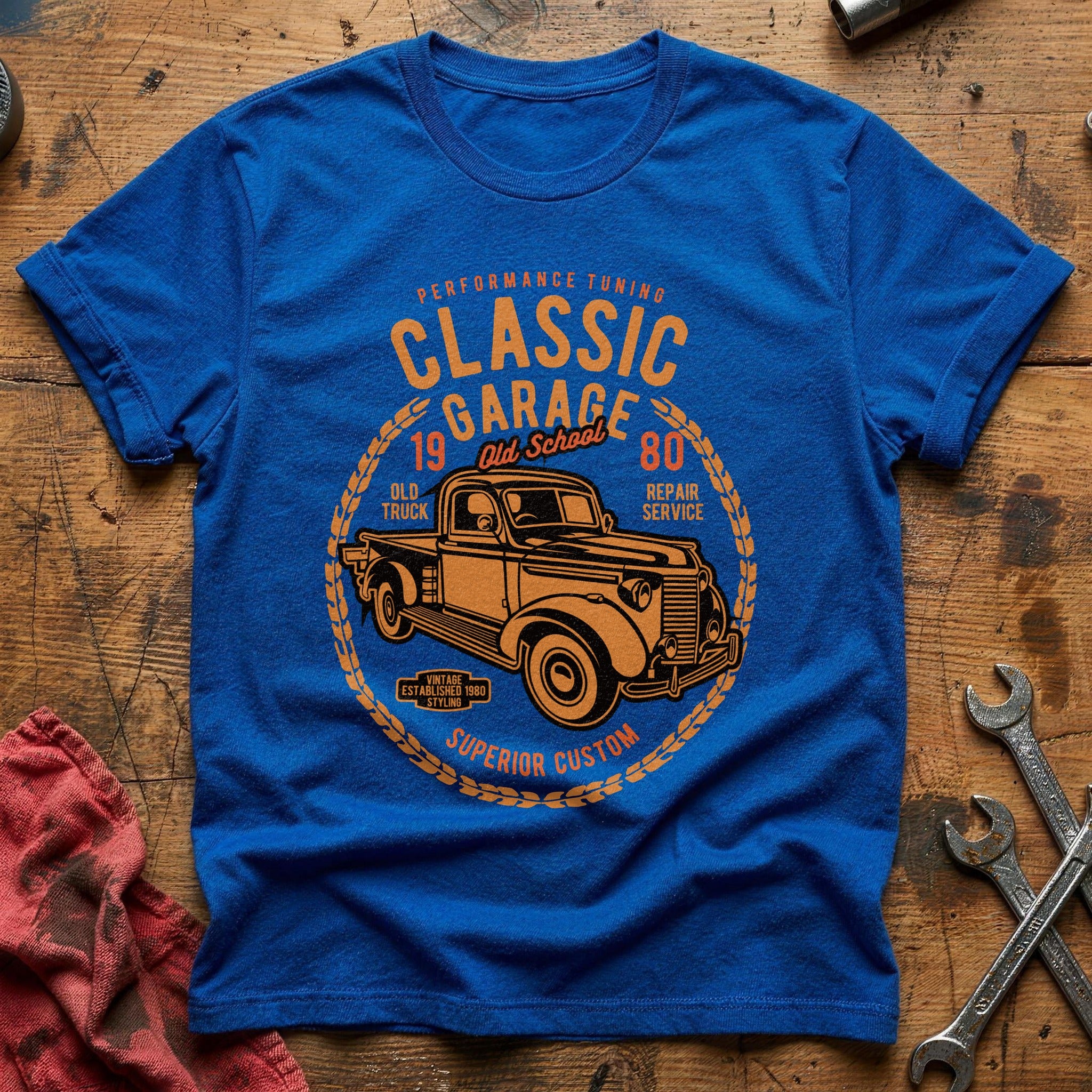 Classic garage T-Shirt - Royal