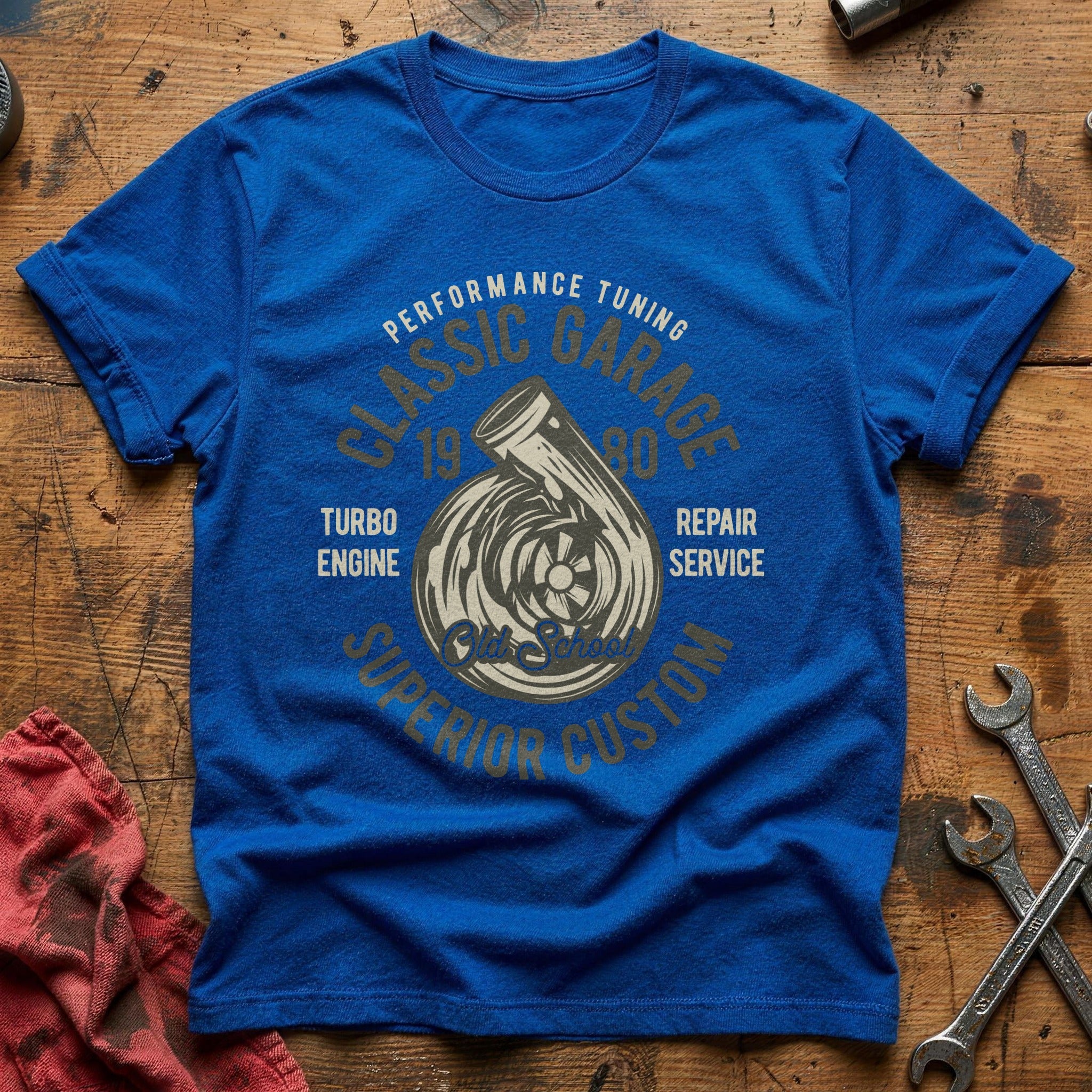 Classic garage 1980 T-Shirt - Royal