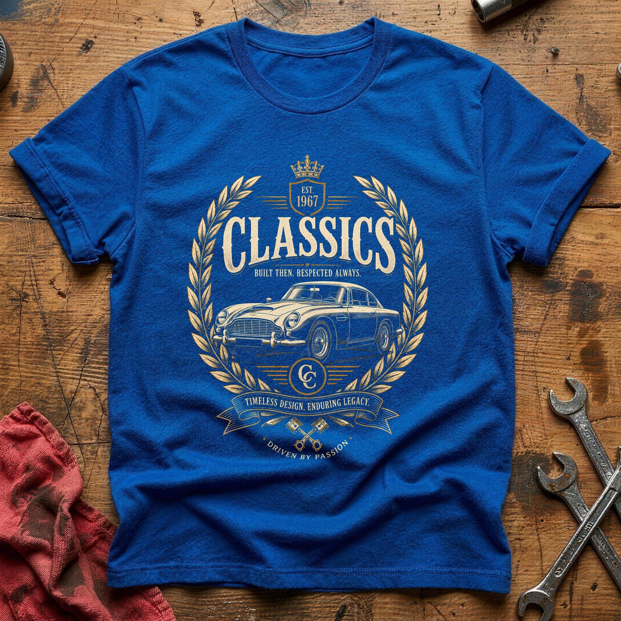 Classics Heritage 69 T-Shirt - Royal