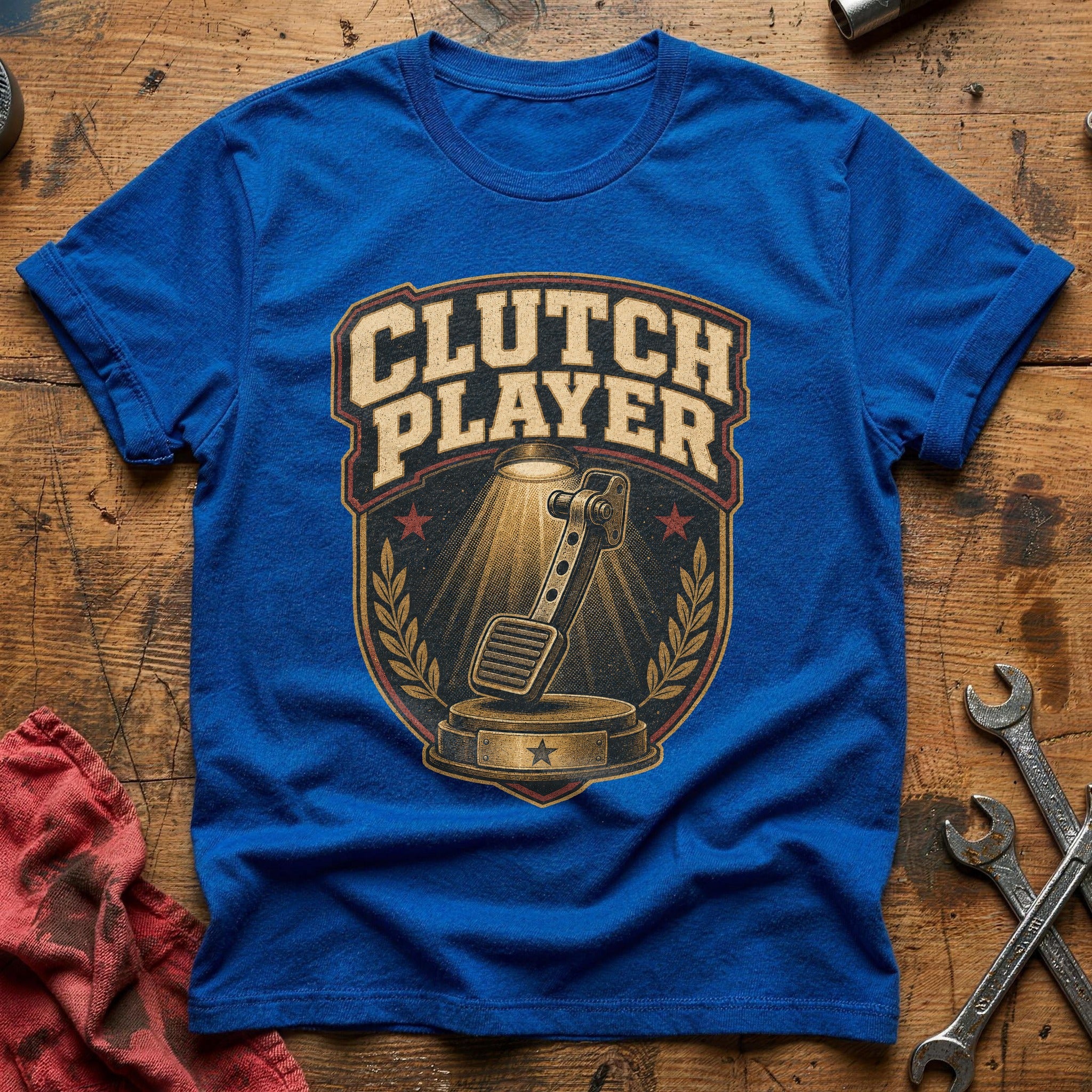 Clutch Player T-Shirt - Royal