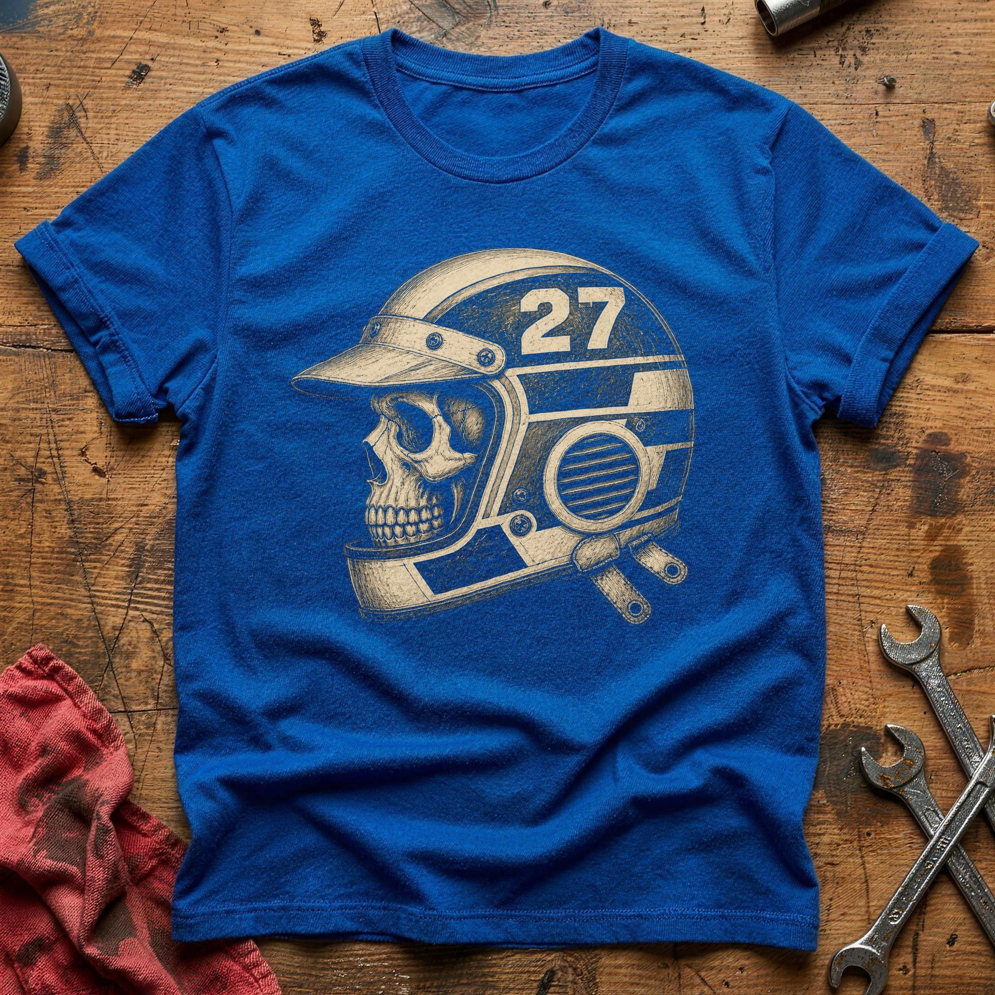 Cockpit Bones T-Shirt - Royal