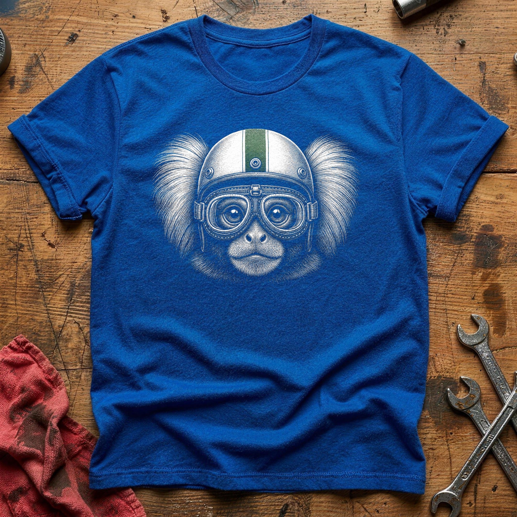 Cockpit Primate T-Shirt - Royal