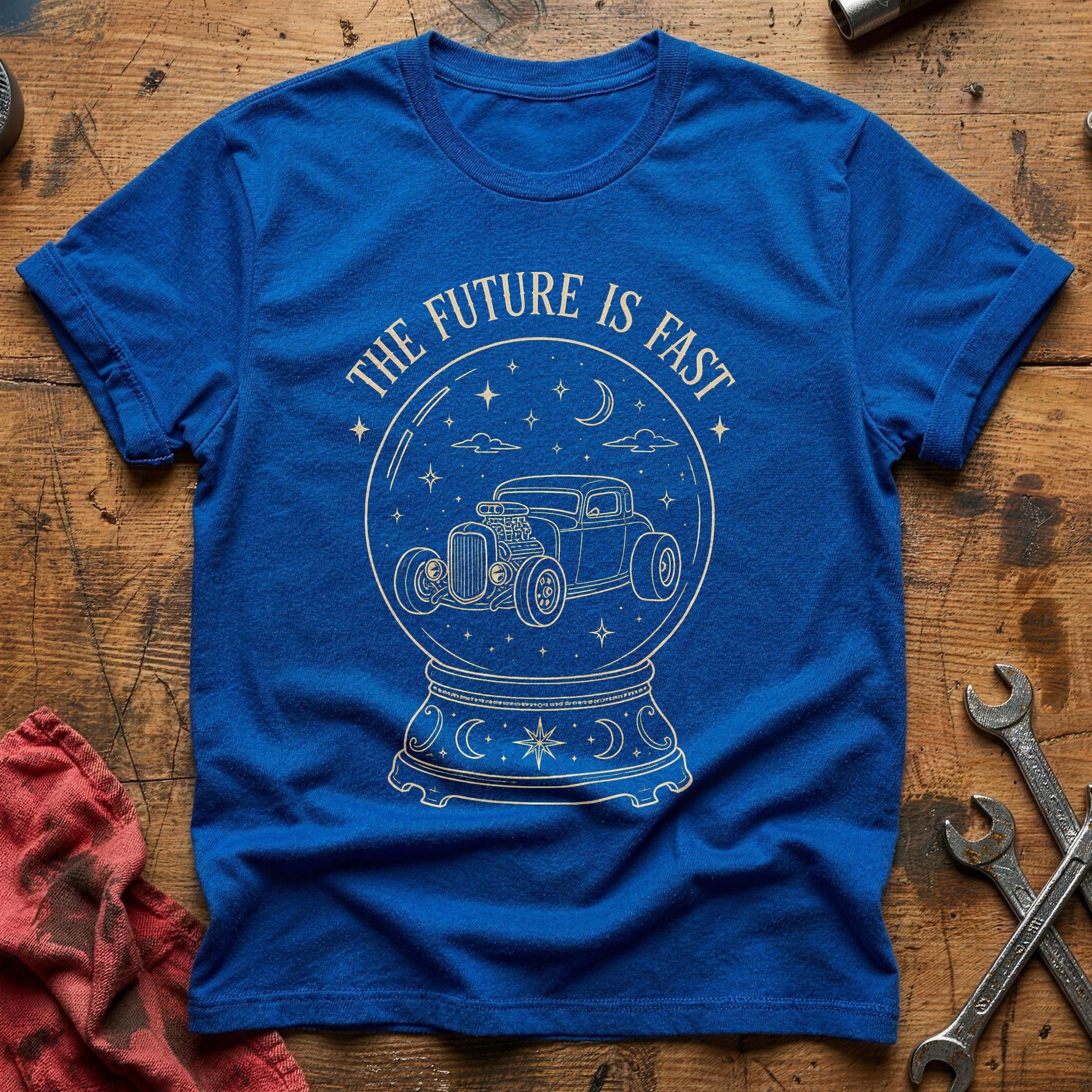 Crystal Ball Future Fast 39 T-Shirt - Royal