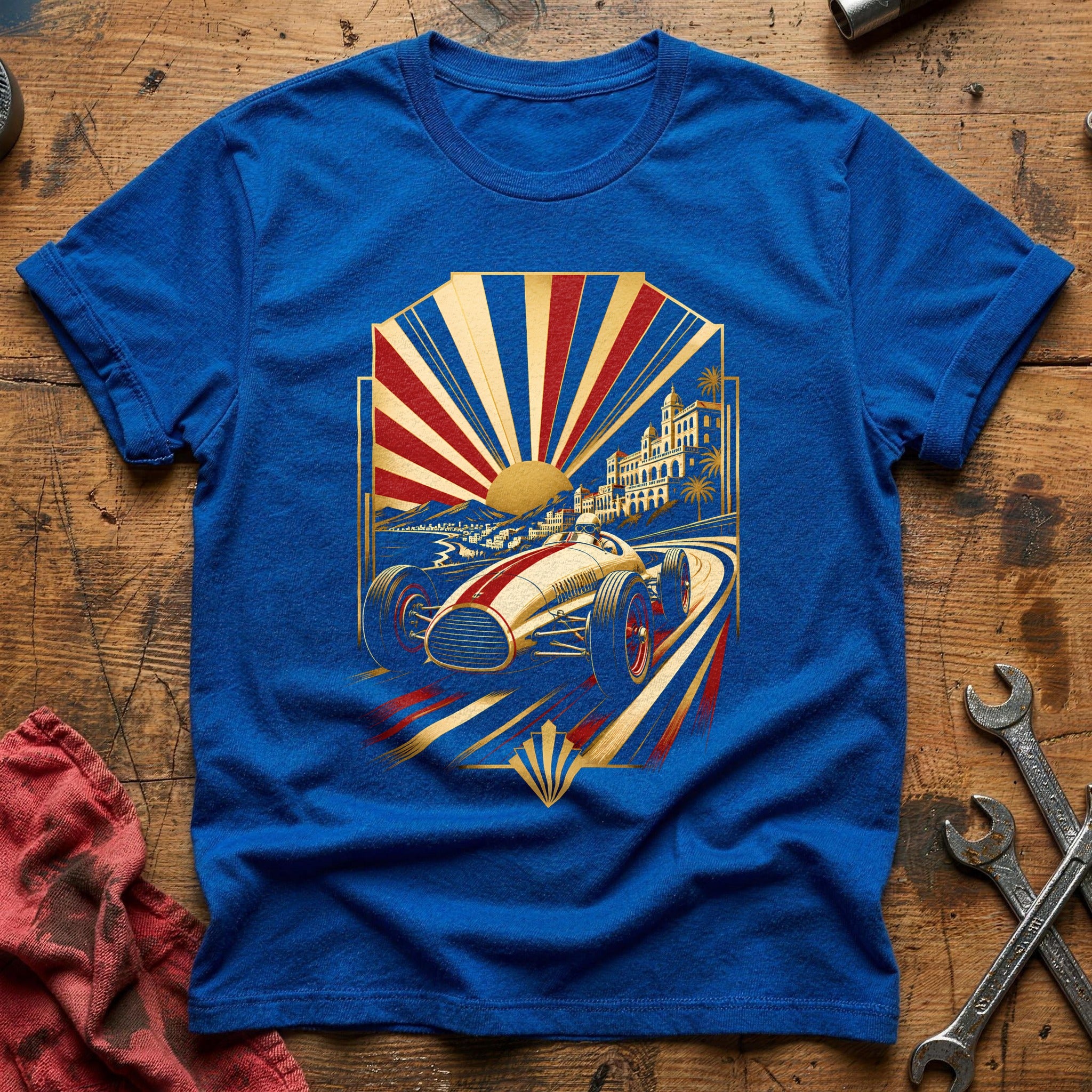 Deco Racer 90 T-Shirt - Royal