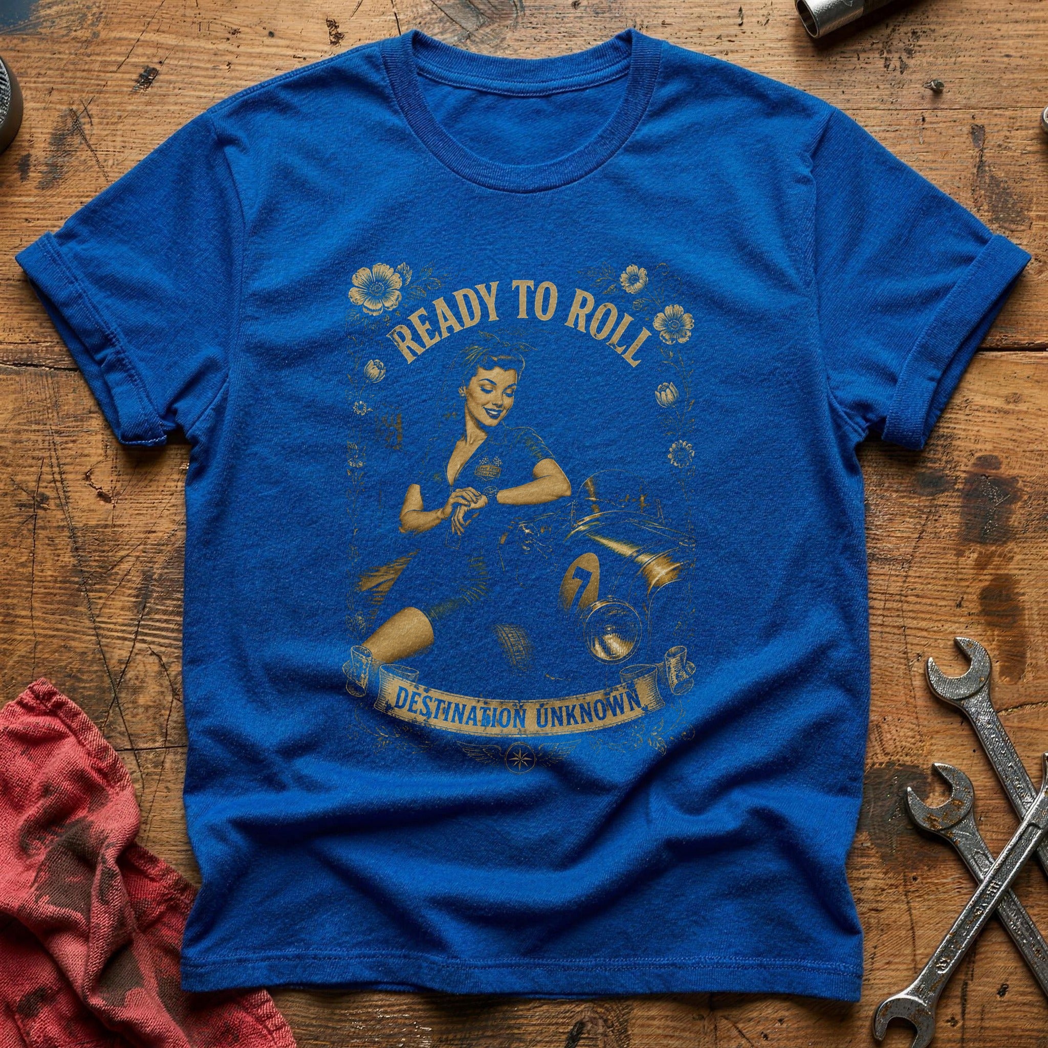 Destination Unknown T-Shirt - Royal