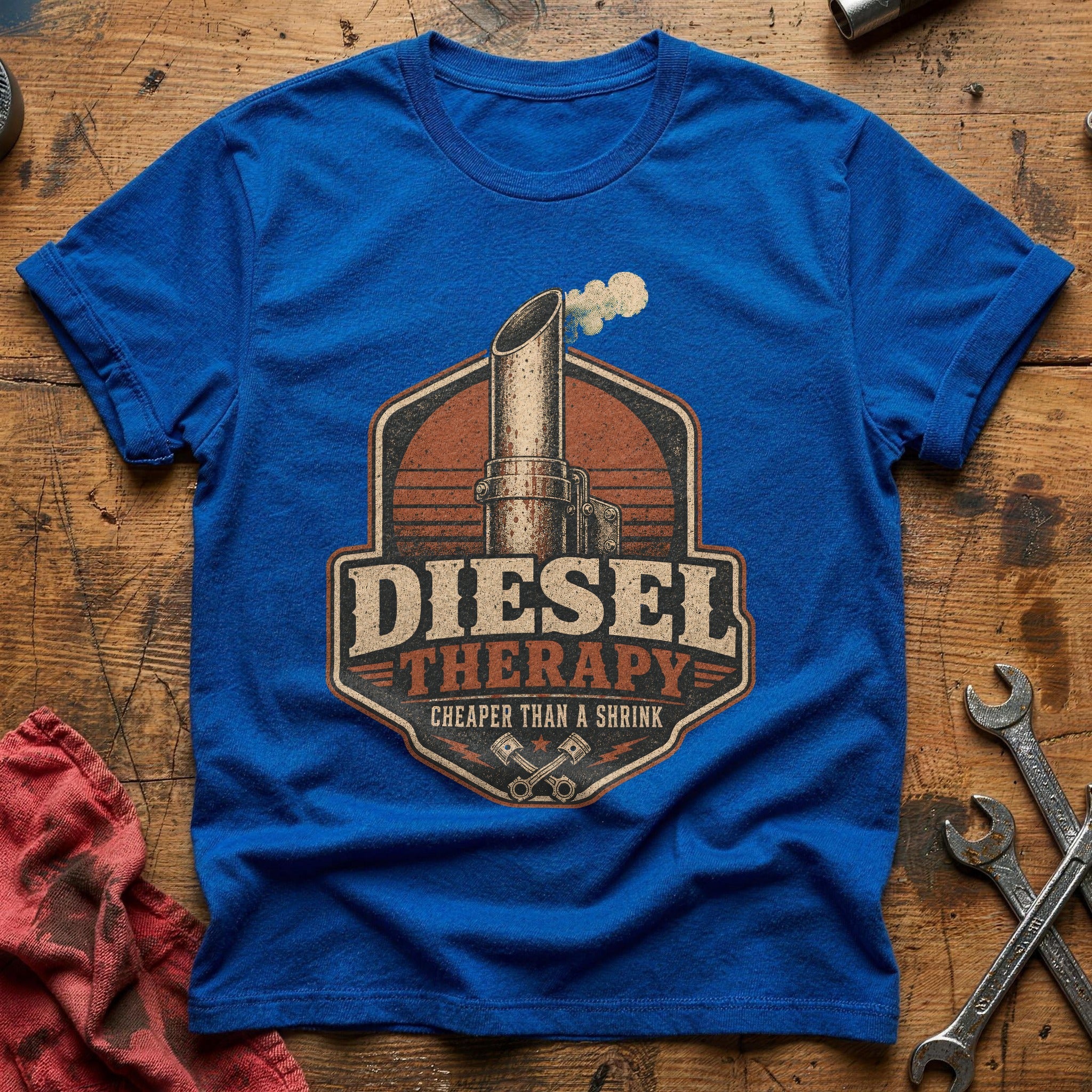 Diesel Therapy T-Shirt - Royal