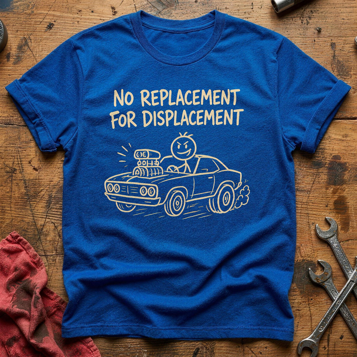 Displacement 54 T-Shirt - Royal