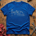 Dragcar Launch 34 T-Shirt - Royal
