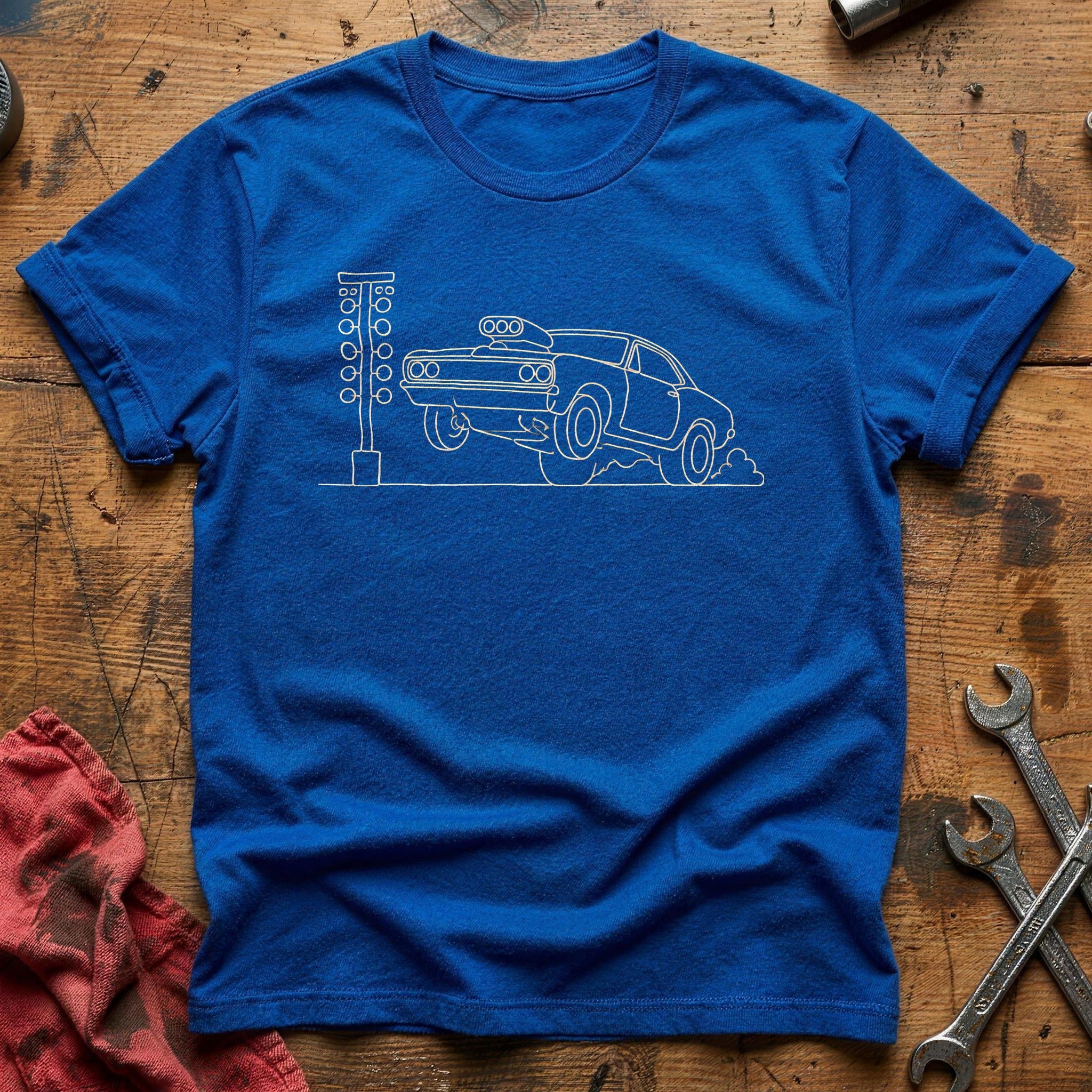 Dragcar Launch 34 T-Shirt - Royal