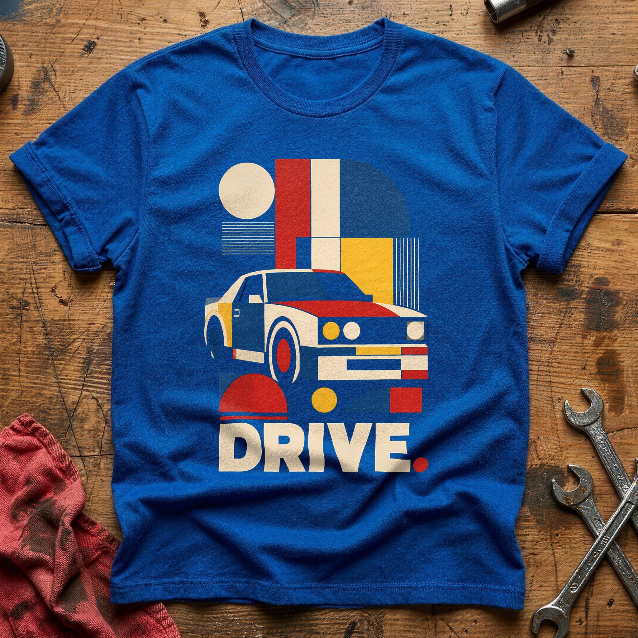 Drive Bauhaus 14 T-Shirt - Royal