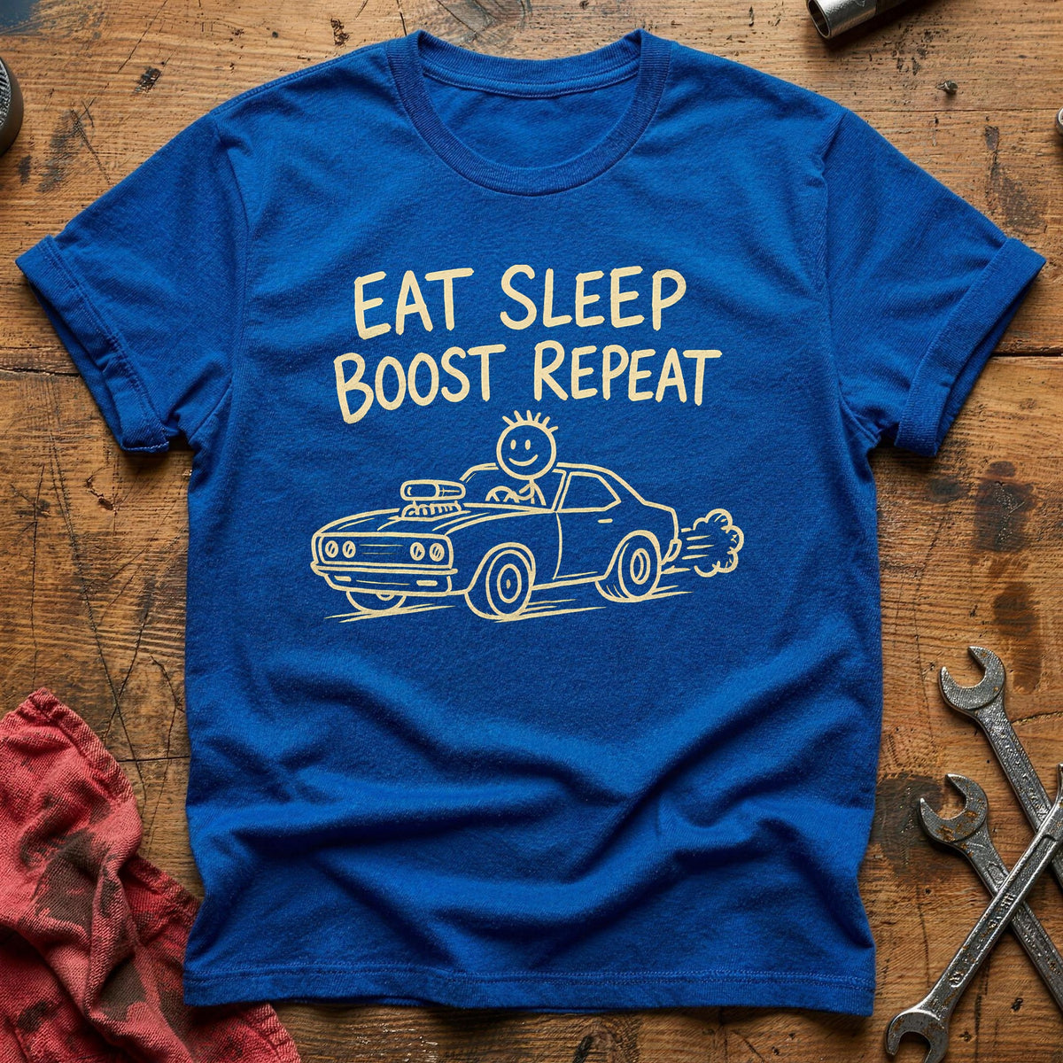 Eat Sleep Boost 31 T-Shirt - Royal