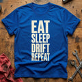 Eat Sleep Drift Repeat 71 T-Shirt - Royal