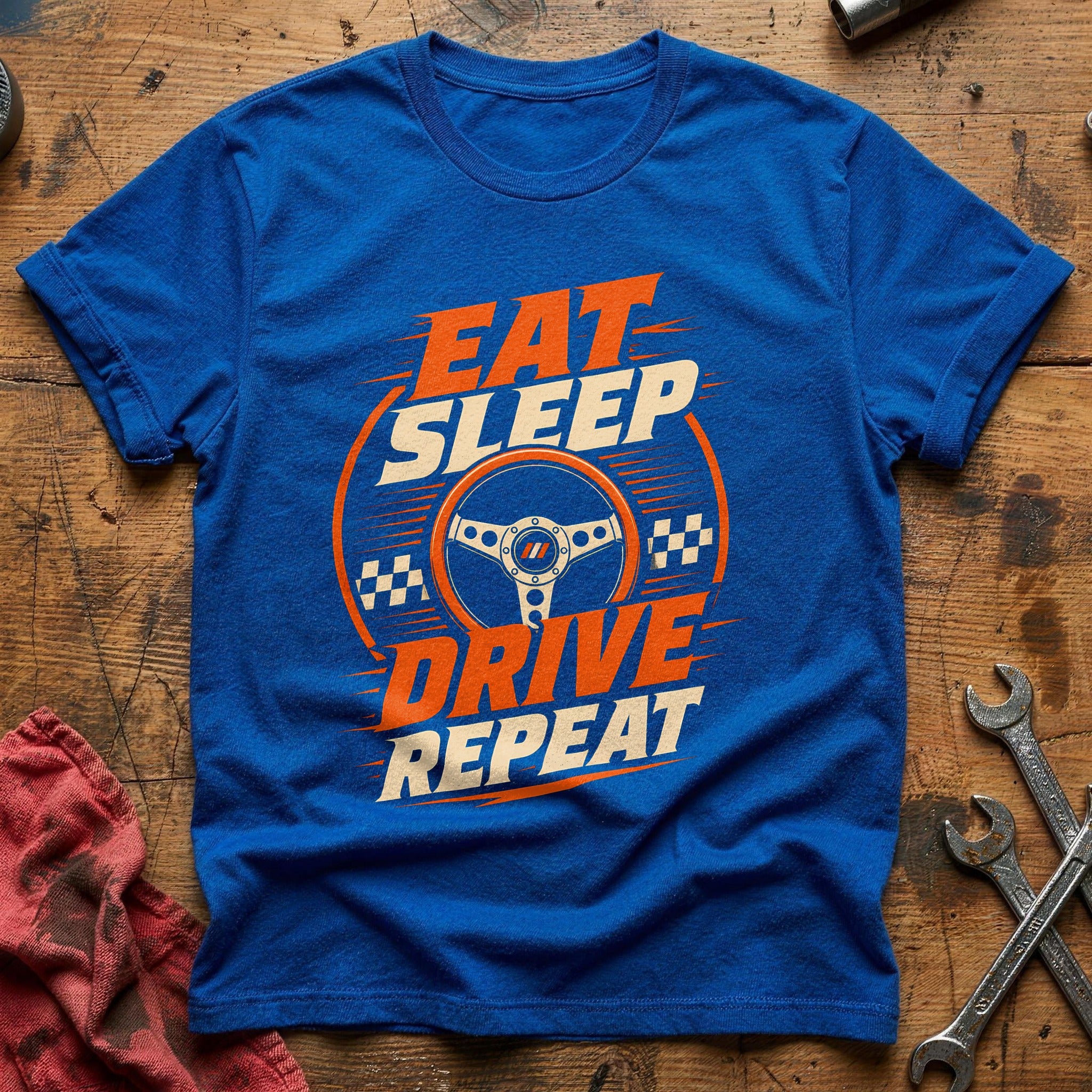 Eat Sleep Drive 85 T-Shirt - Royal