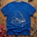 Electric Muscle Car T-Shirt - Royal