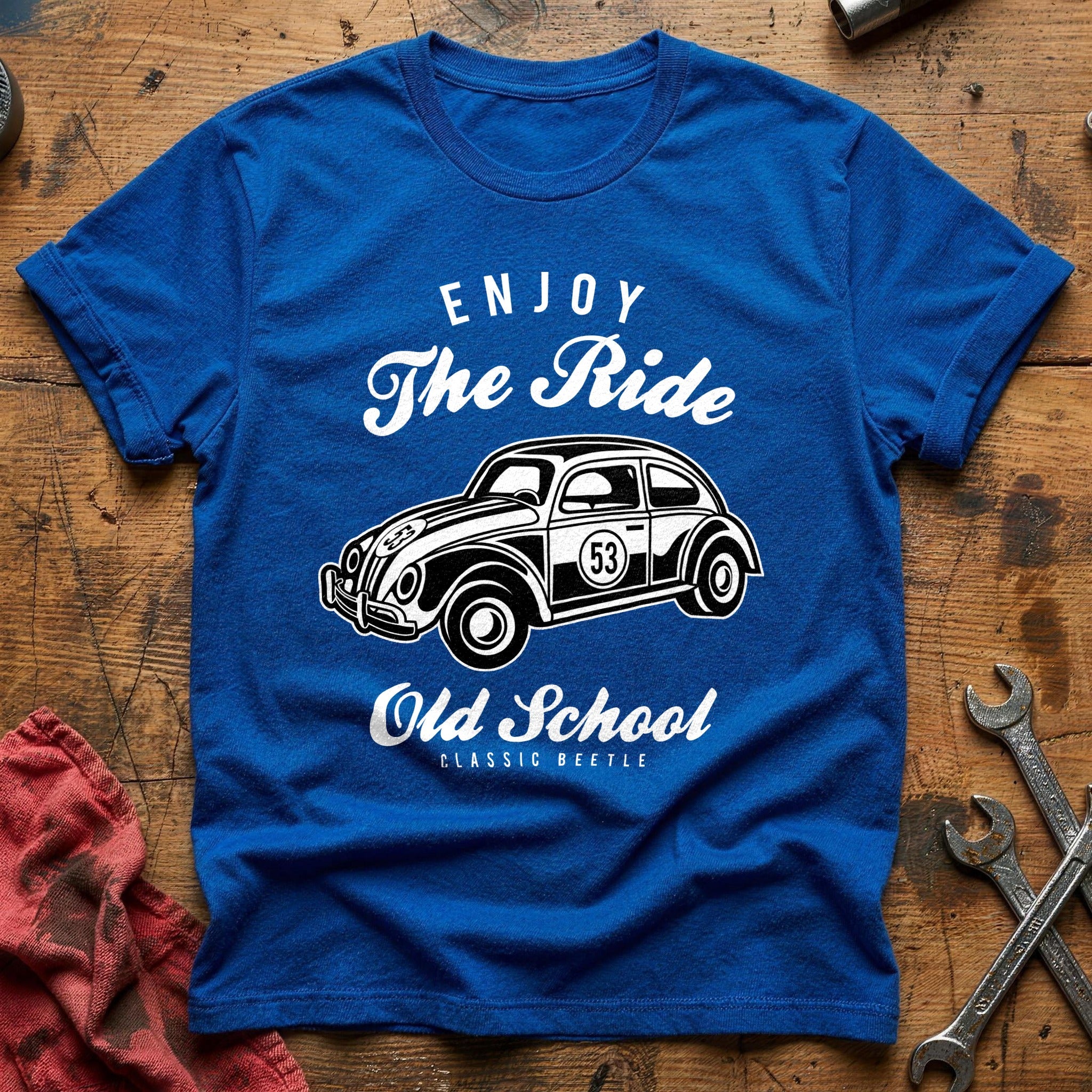 Enjoy the ride T-Shirt - Royal
