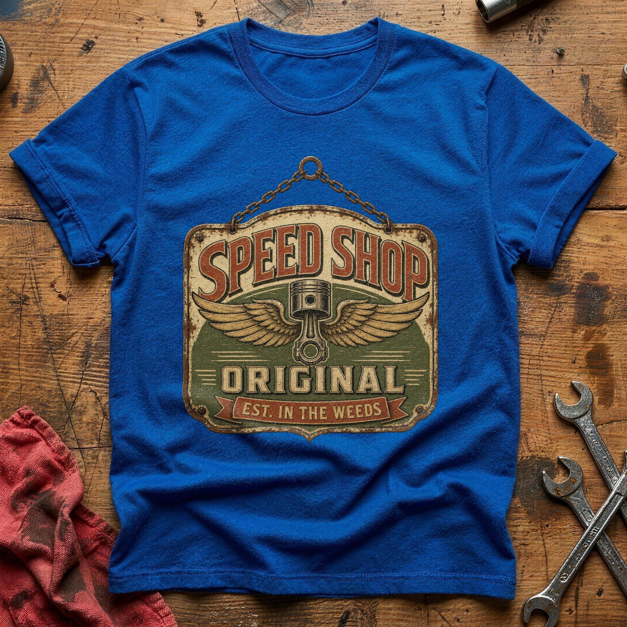 Est. in the Weeds T-Shirt - Royal