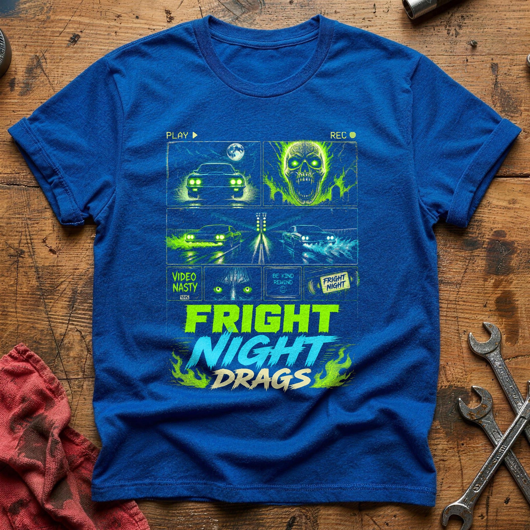 Fright Night Drags 61 T-Shirt - Royal